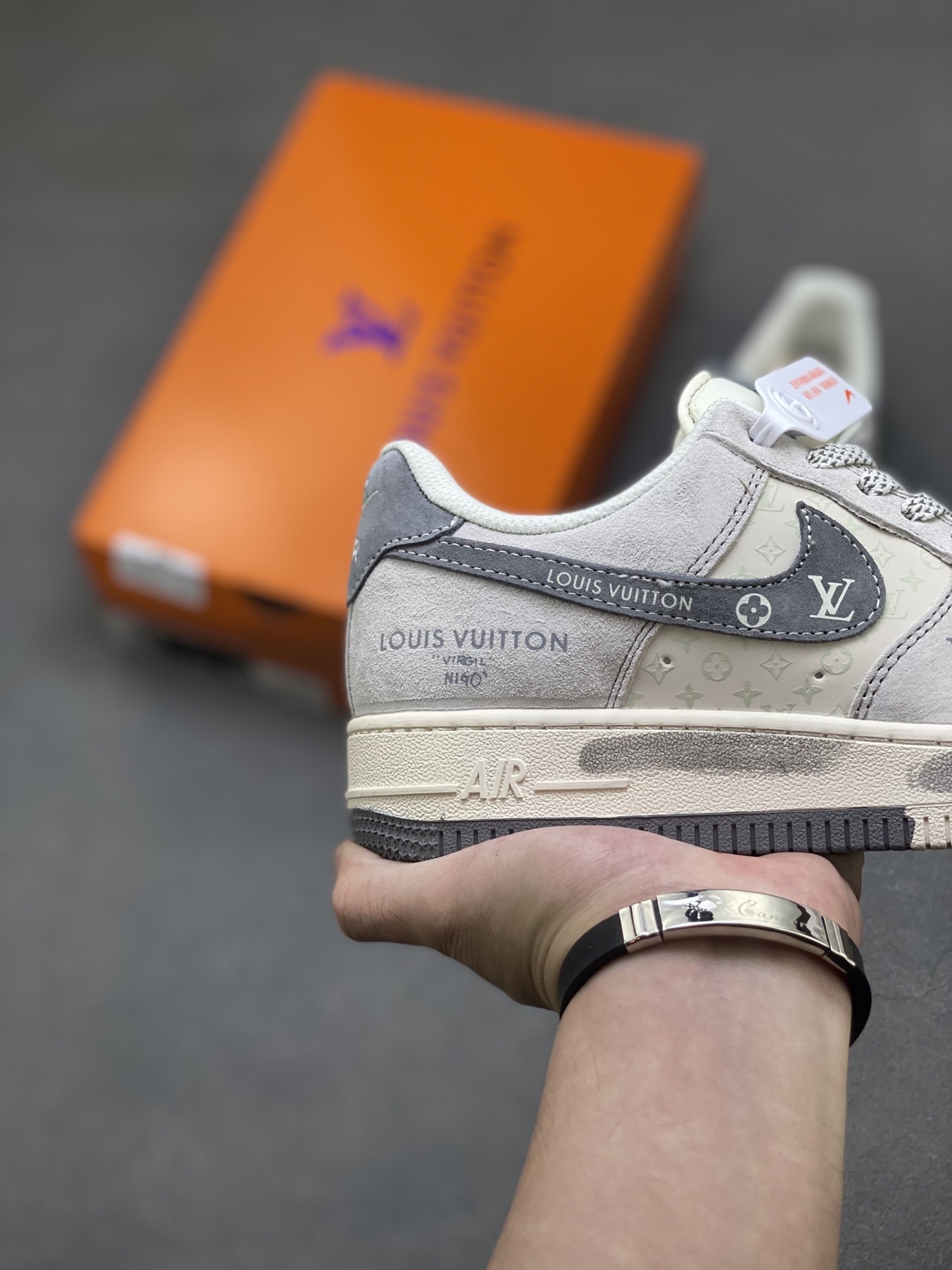 Nike Air Force 1 '07 Low Louis Vuitton Custom Sneakers - Limited Edition 6 i1757089140715 7572 0 4