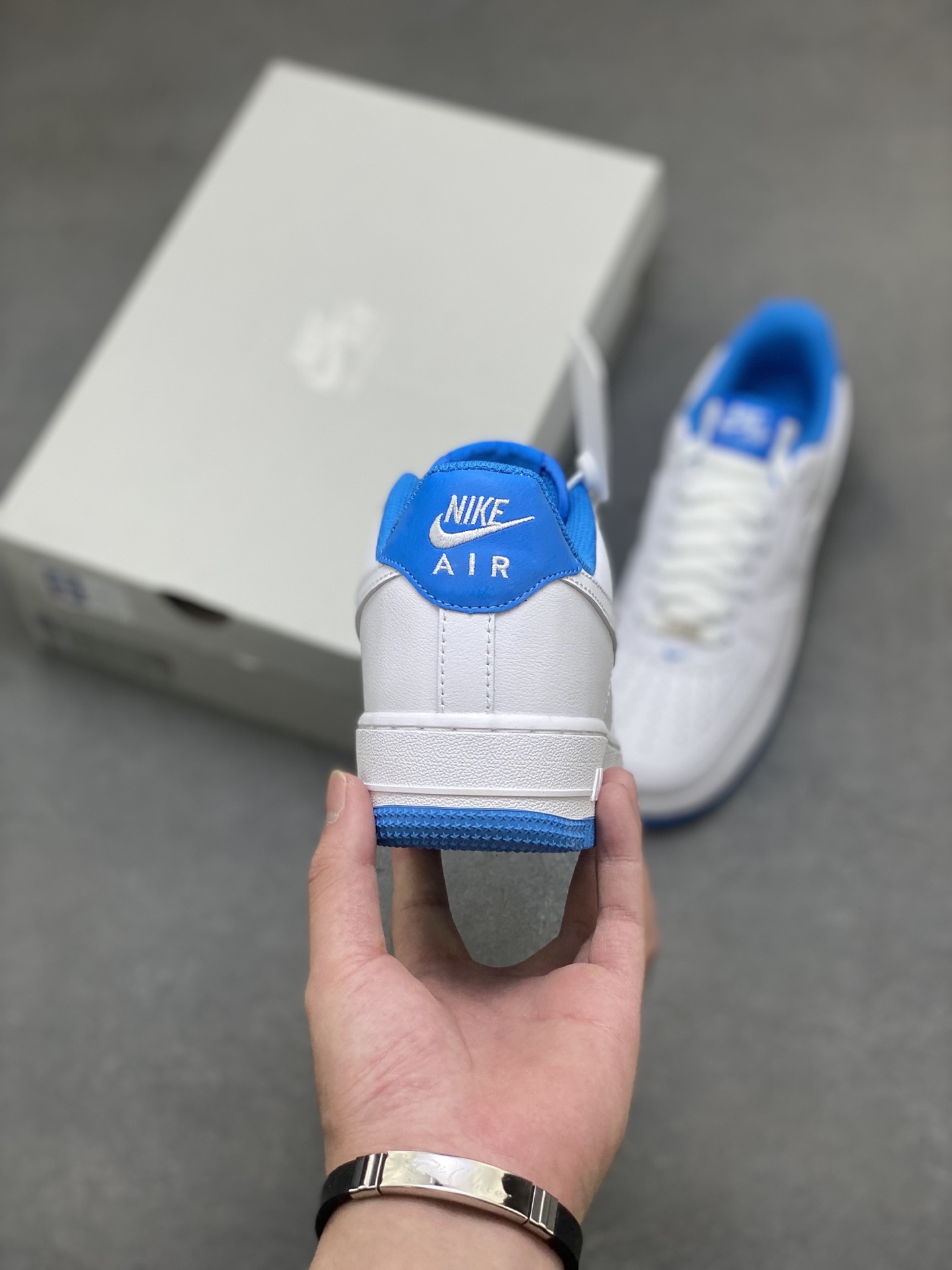 Nike Air Force 1 '07 Low White/Blue Casual Sneakers - Limited Edition 5 i1757089495954 2251 0 3