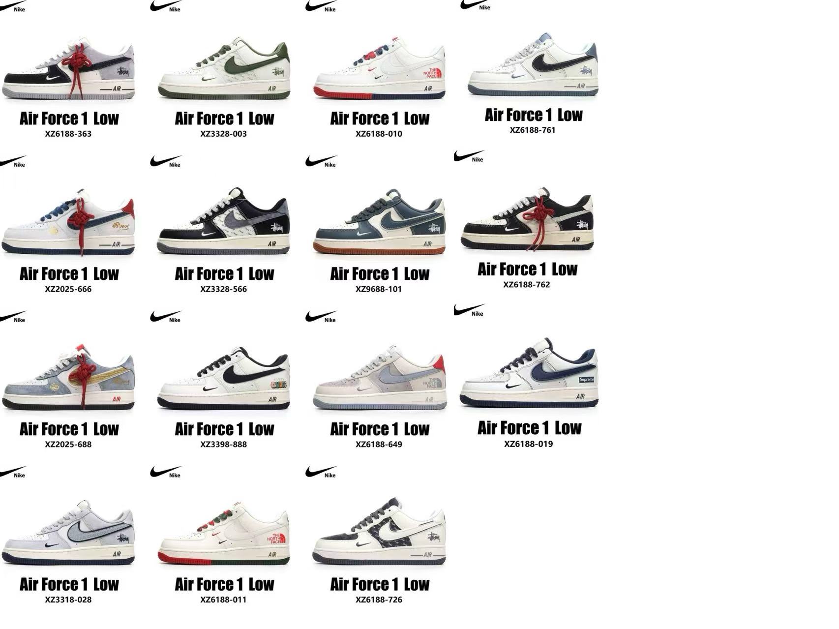 Nike Air Force 1 Low Top Sneakers - Stylish Comfort & Iconic Design