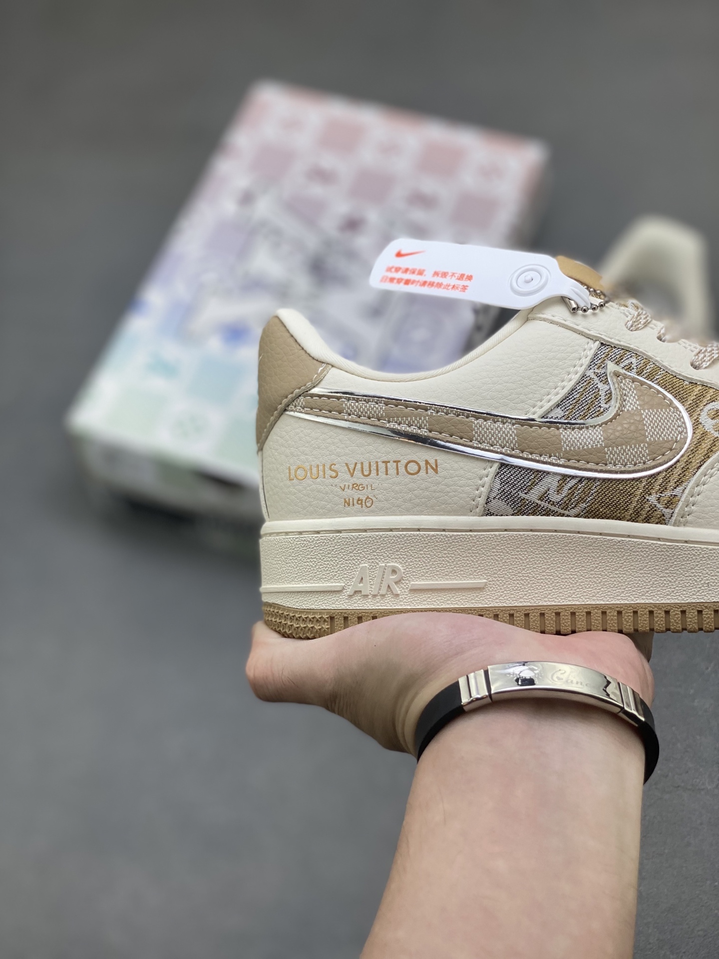 Nike Air Force 1 '07 Low Louis Vuitton Custom Sneakers Limited Edition 6 i1757434268177 5539 0 4