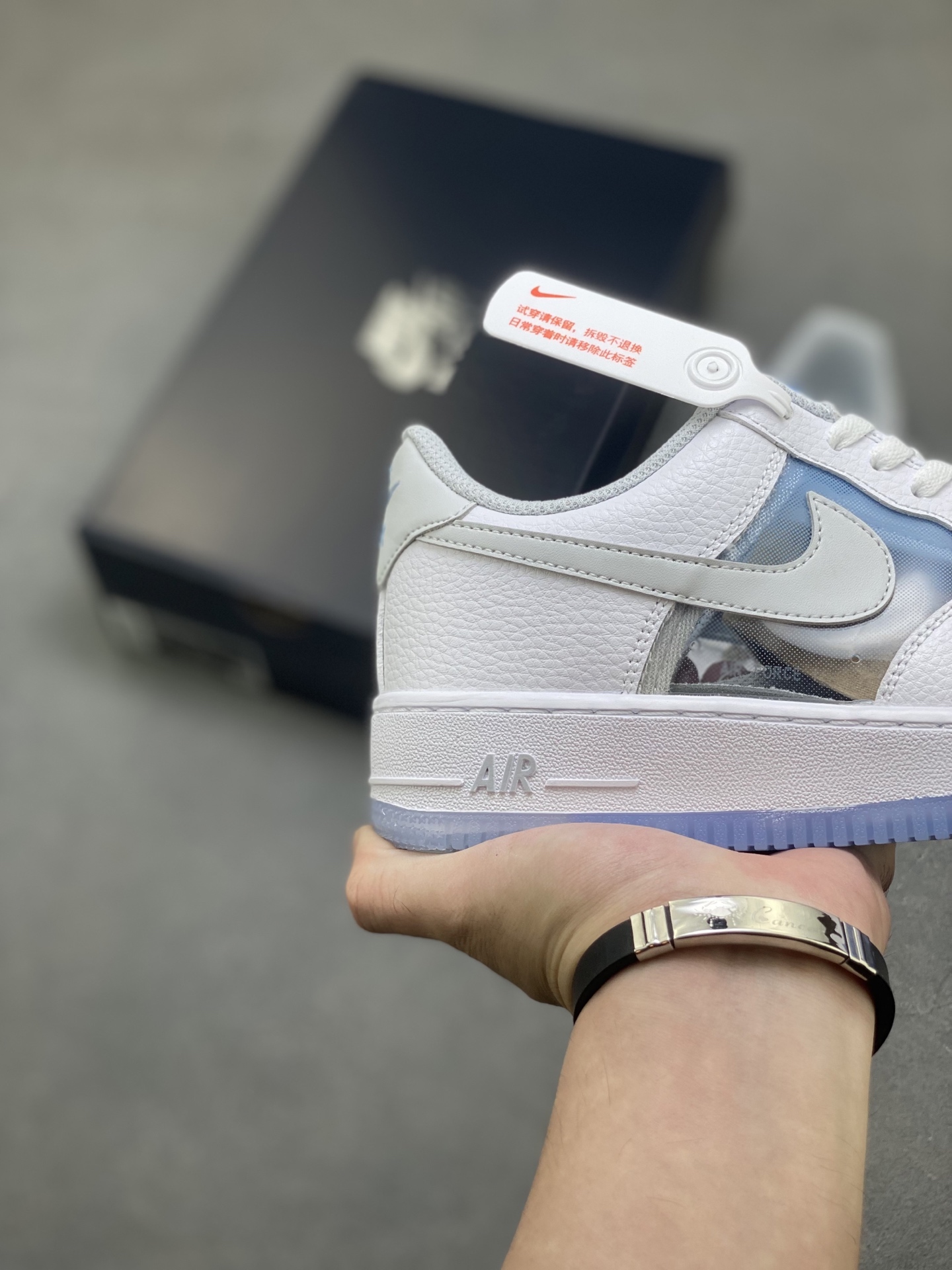Nike Air Force 1 '07 Low White/Blue Casual Lifestyle Sneakers IB5724-100 6 i1757434356591 2489 0 4