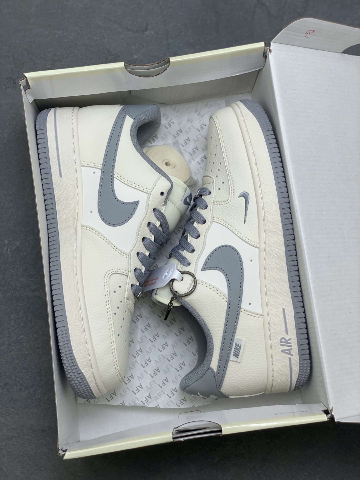Nike Air Force 1 '07 Low Cream/Grey Limited Edition Sneakers 10 i1757692864268 7435 0 8