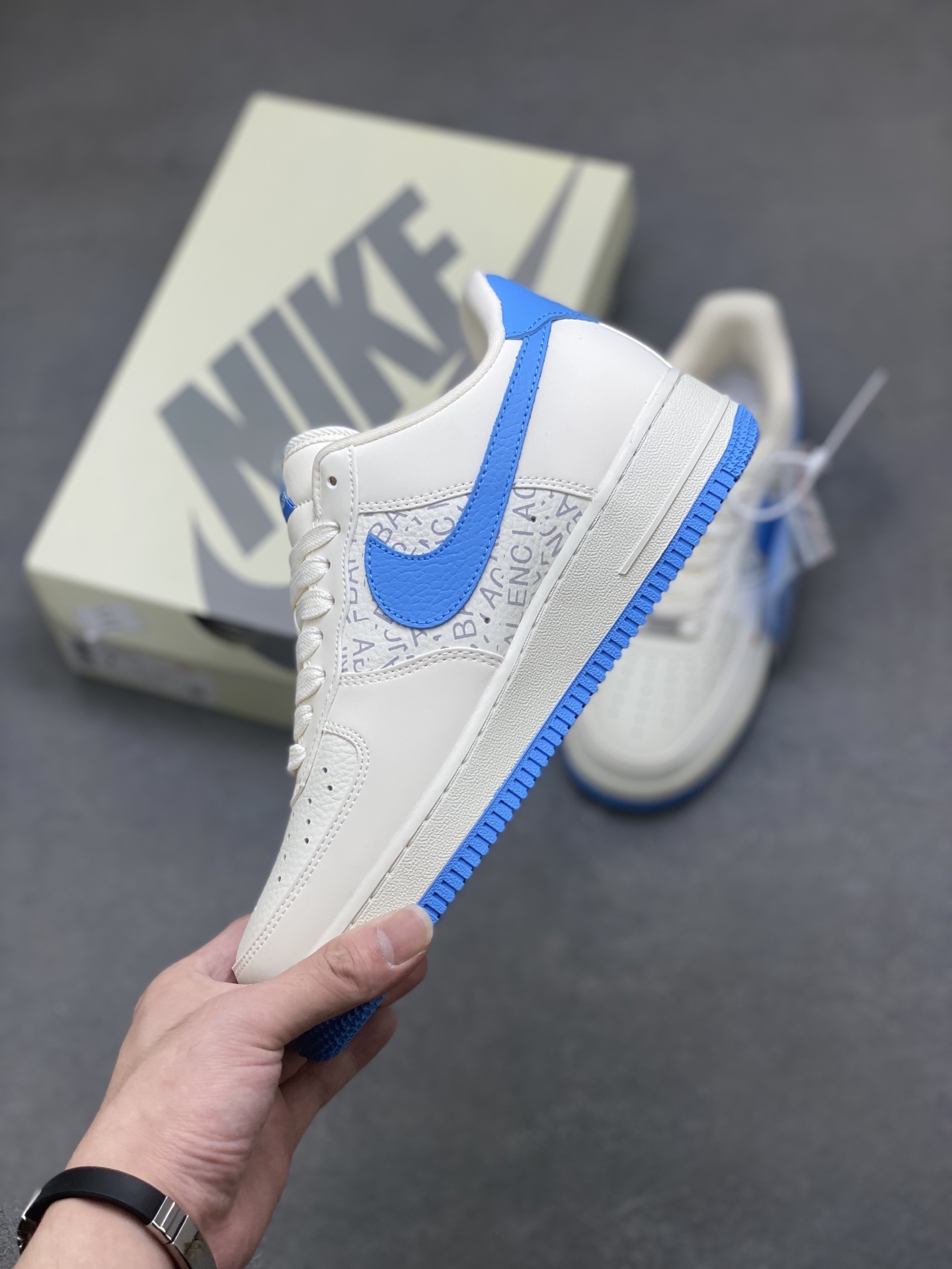 Nike Air Force 1 '07 Low White Blue Stitching Casual Sneakers 4 i1757779310907 7115 0 2