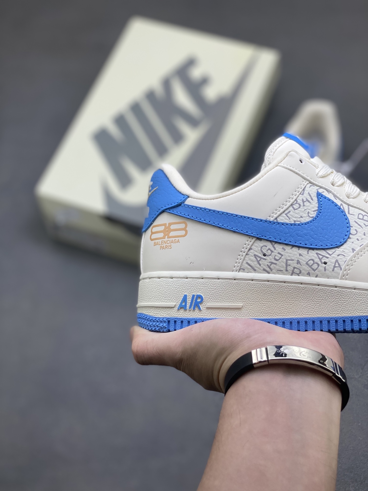 Nike Air Force 1 '07 Low White Blue Stitching Casual Sneakers 6 i1757779310958 6894 0 4