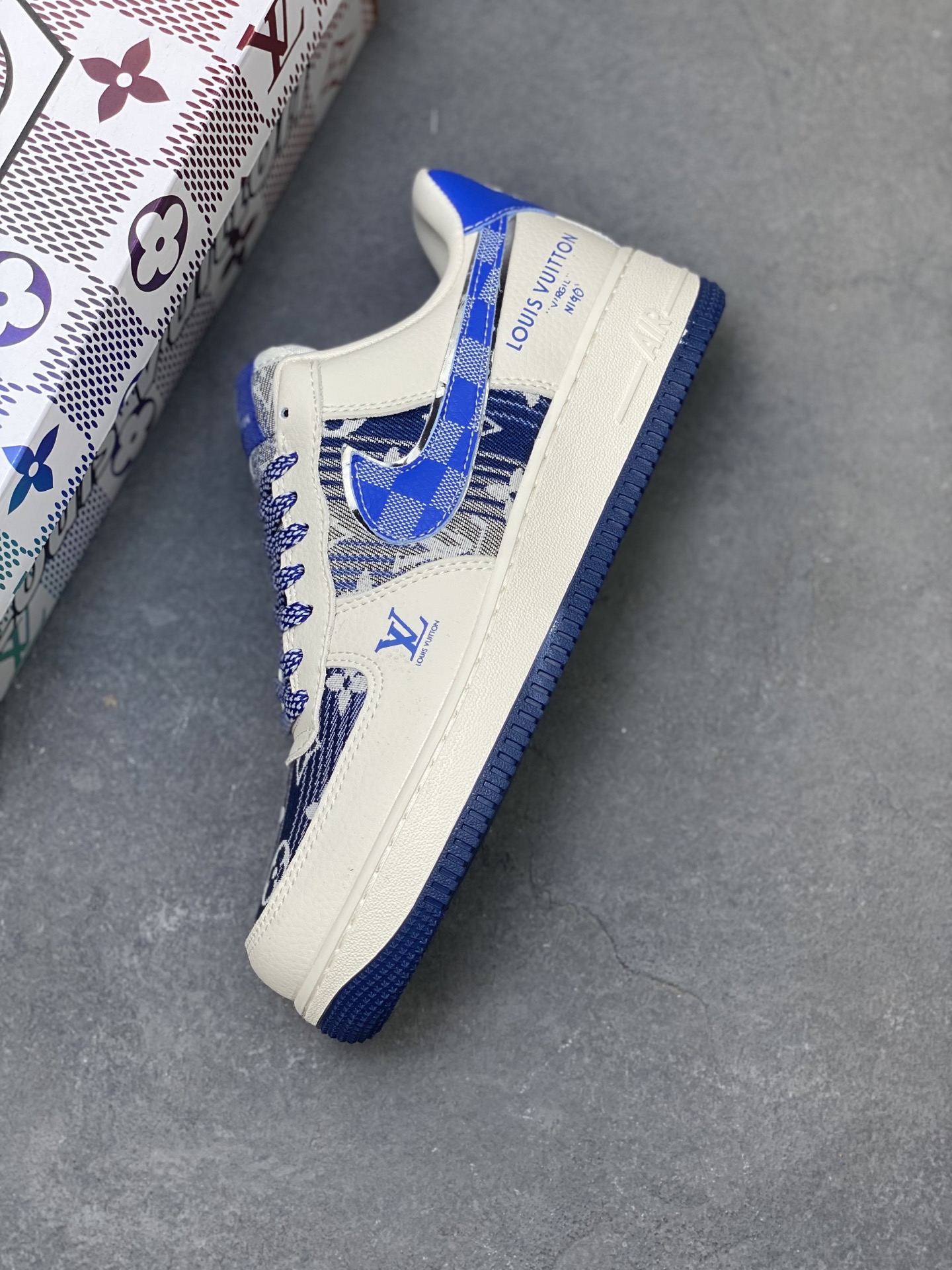 Nike Air Force 1 '07 Low Louis Vuitton Custom Sneakers - Limited Edition 8 i1757779397568 978 0 6