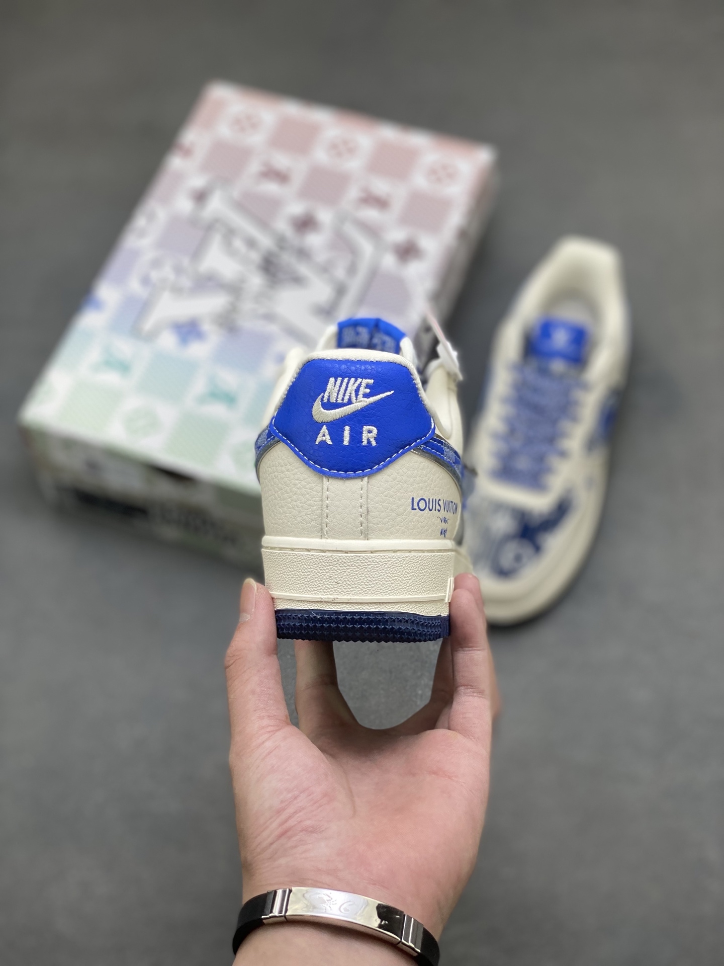 Nike Air Force 1 '07 Low Louis Vuitton Custom Sneakers - Limited Edition 5 i1757779397752 8618 0 3