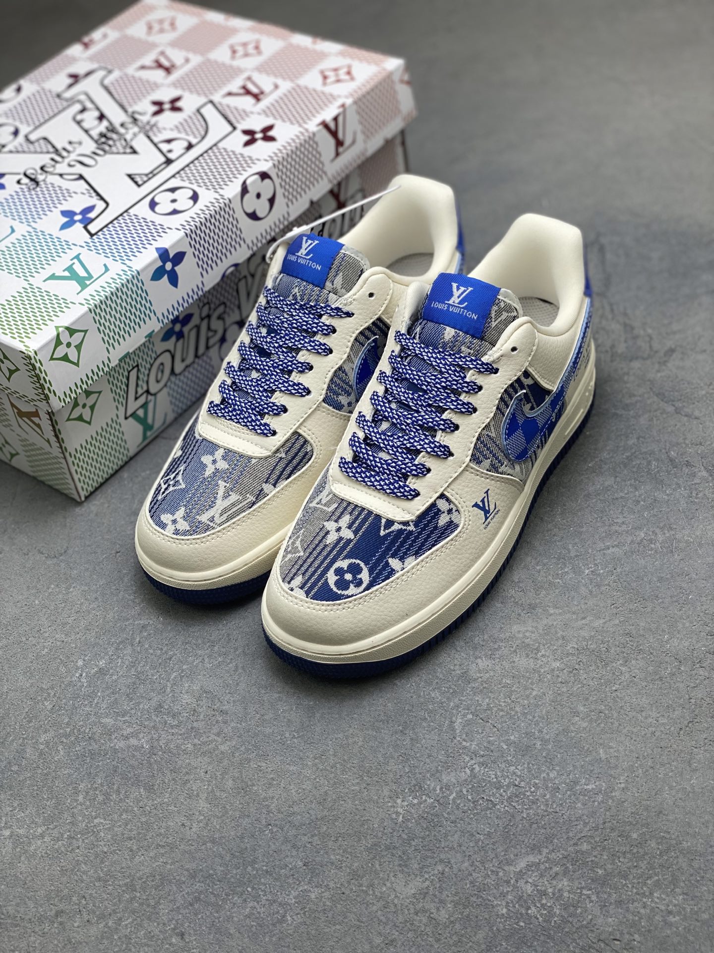 Nike Air Force 1 '07 Low Louis Vuitton Custom Sneakers - Limited Edition 9 i1757779397839 9301 0 7