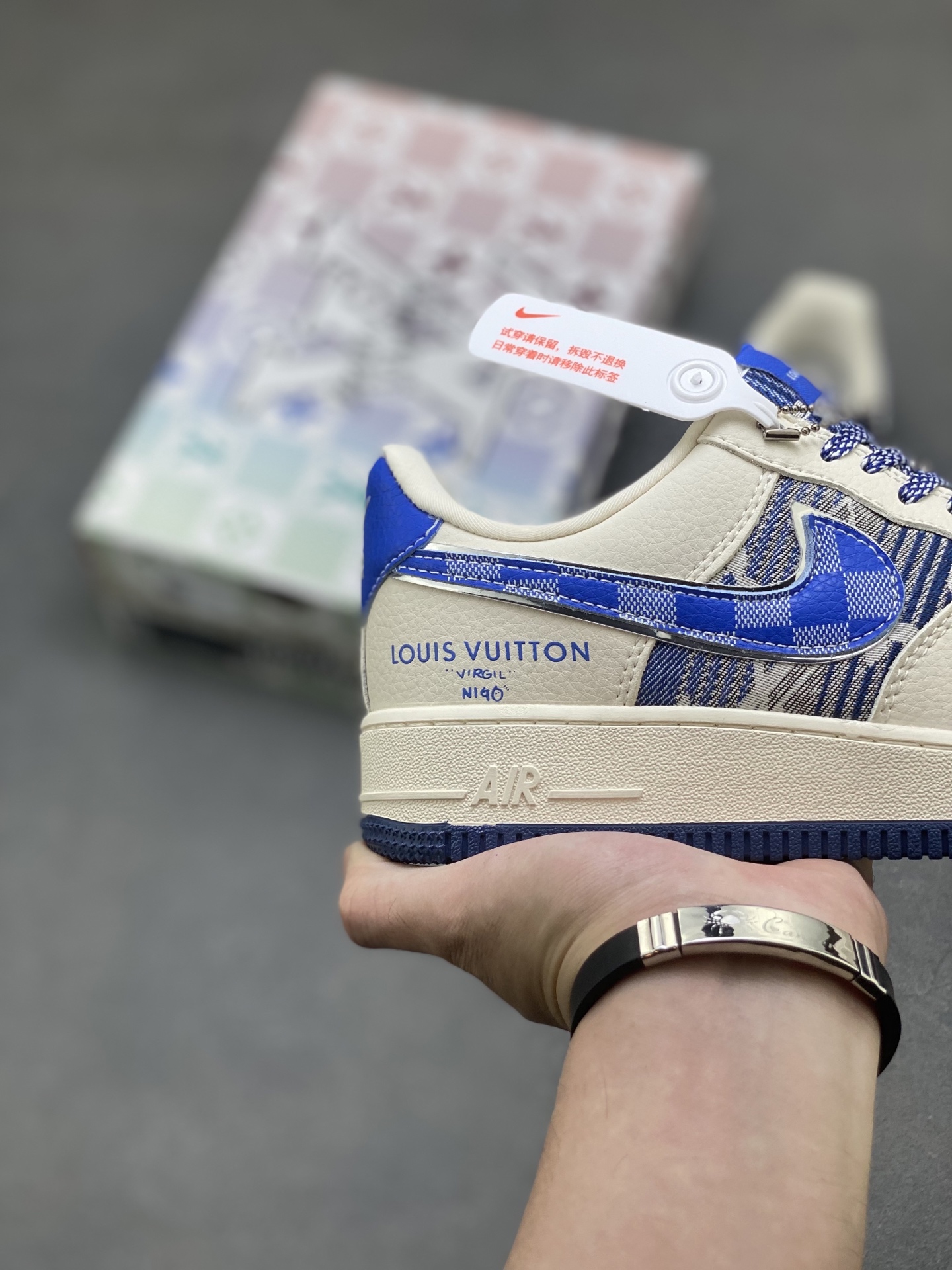 Nike Air Force 1 '07 Low Louis Vuitton Custom Sneakers - Limited Edition 6 i1757779399605 3099 0 4