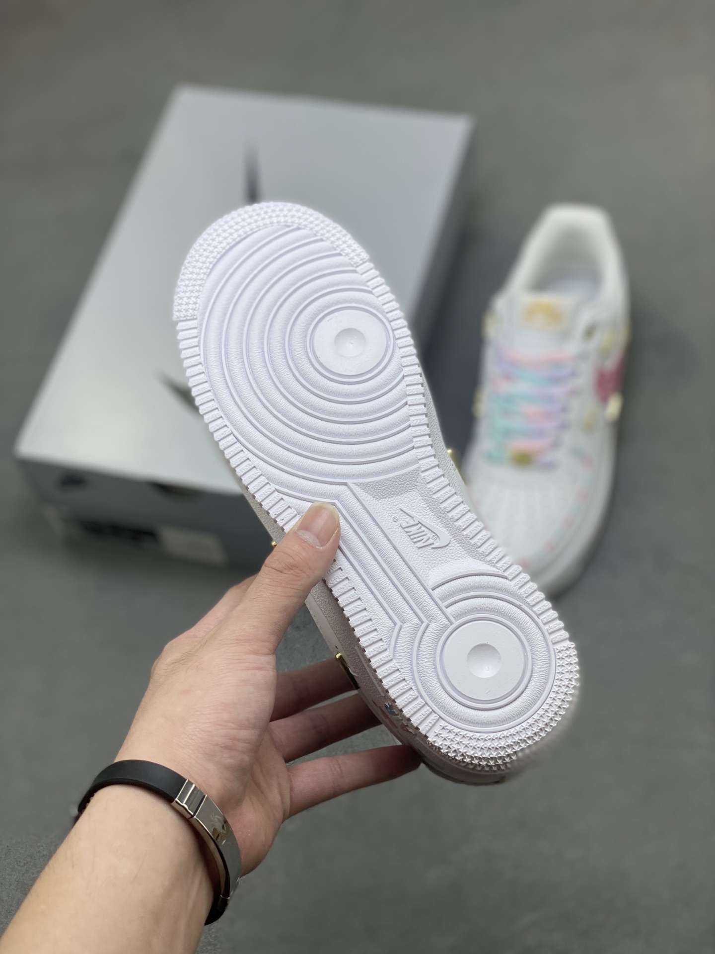 Nike Air Force 1 '07 Low White Multi-Color Custom Sneakers 7 i1757779529395 5608 0 5