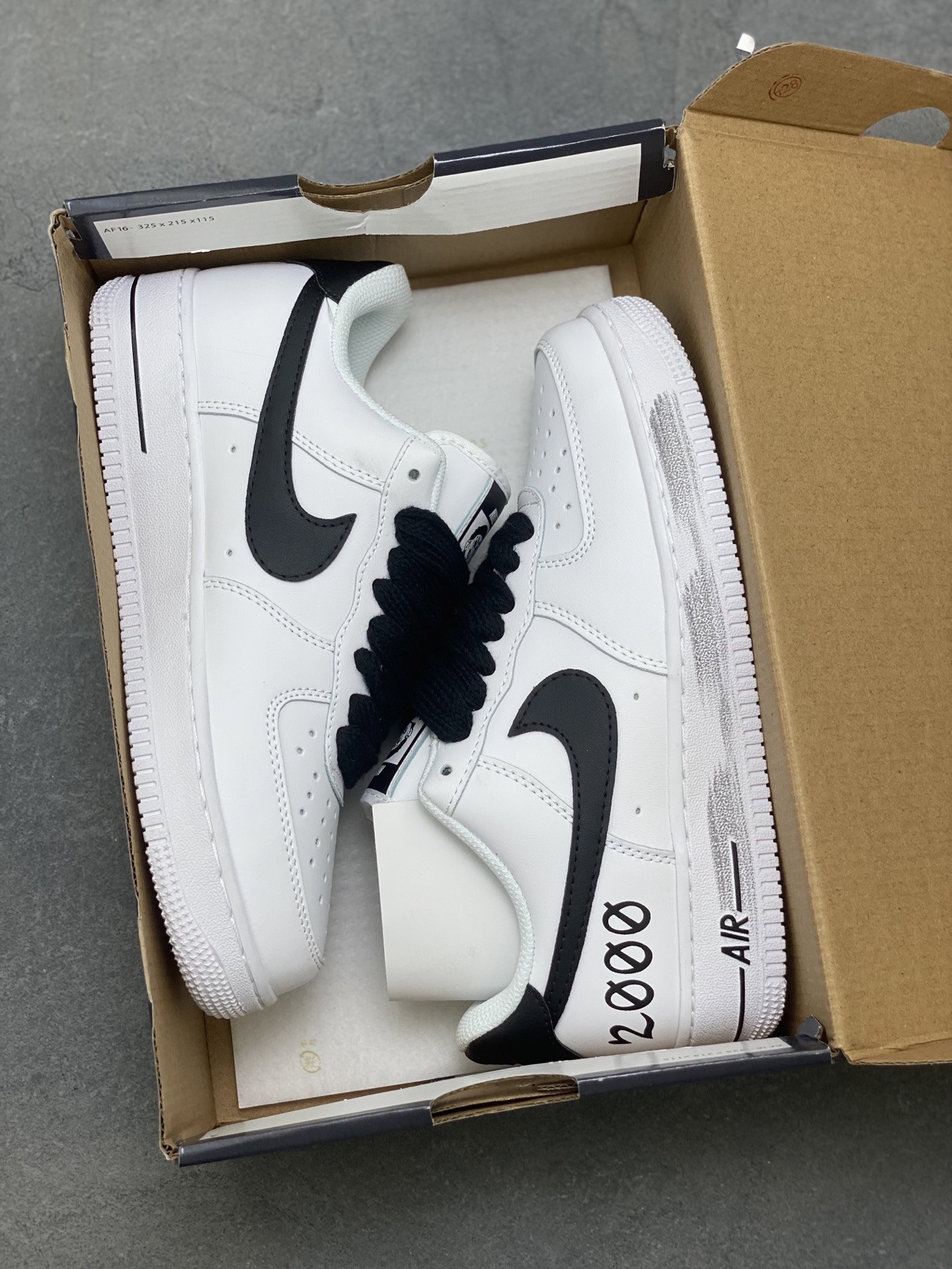 Nike Air Force 1 '07 Low White/Black Leather Sneakers IB6388-001 10 i1757779573780 1329 0 8