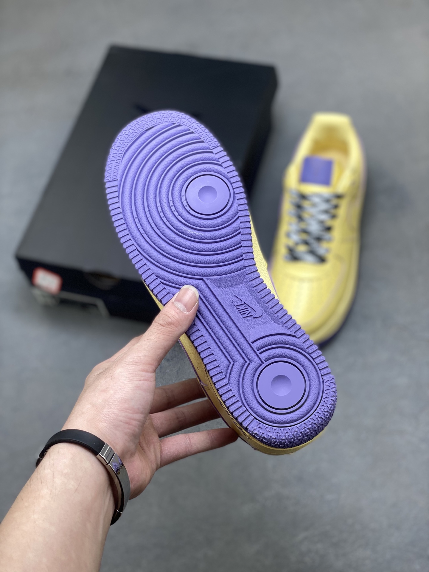 Nike Air Force 1 '07 Low Yellow Purple Stitching Casual Sneakers HV9408-700 7 i1757779639434 7862 0 5