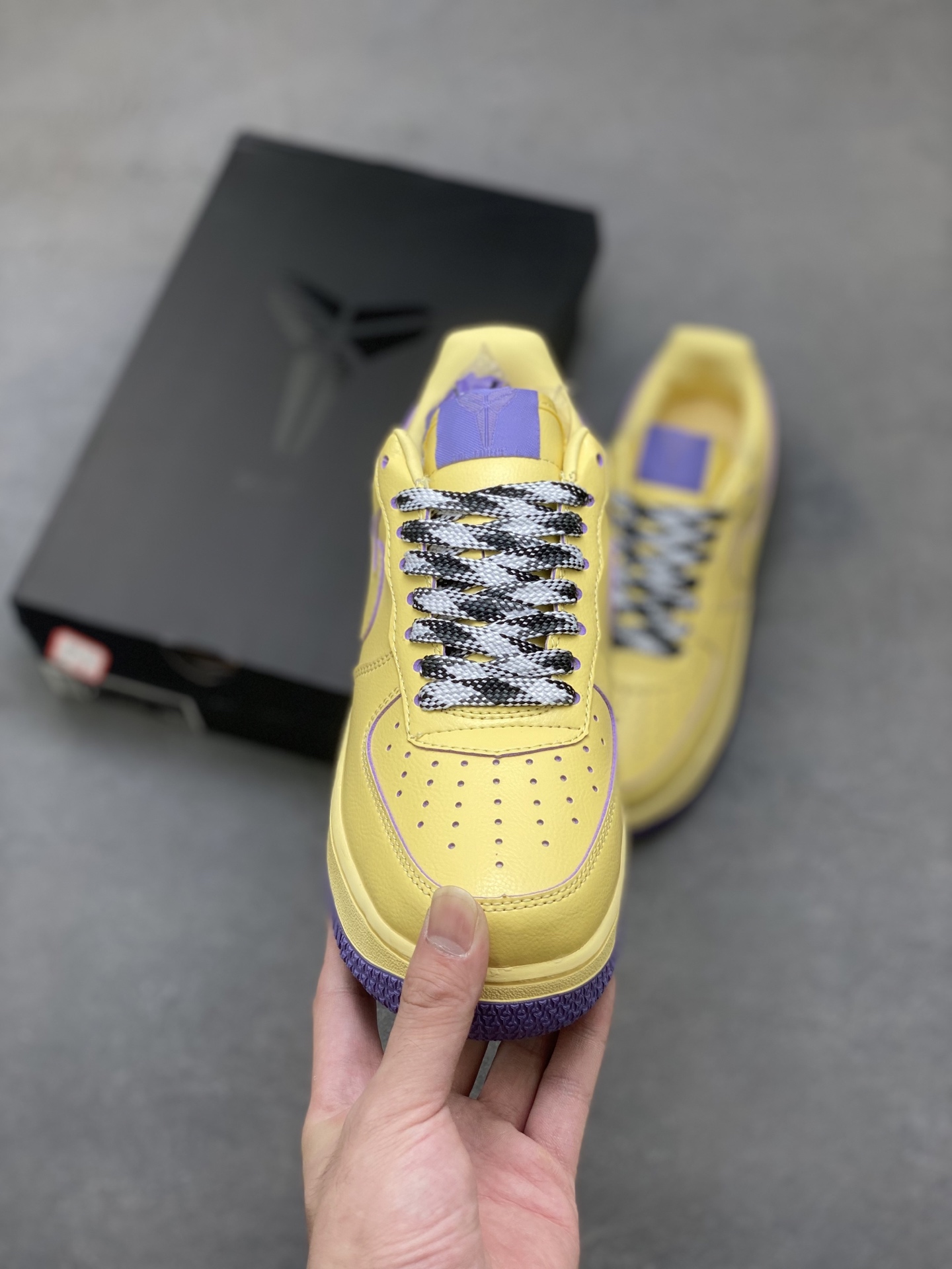 Nike Air Force 1 '07 Low Yellow Purple Stitching Casual Sneakers HV9408-700 3 i1757779639492 379 0 1