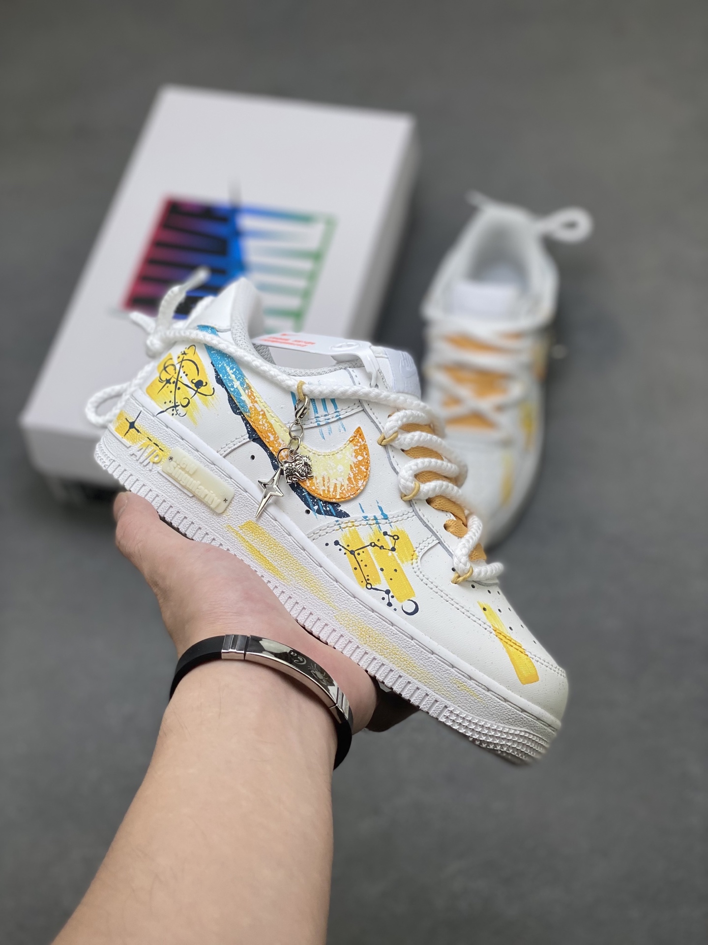 Nike Air Force 1 '07 Low Custom Sneakers - Limited Edition Design 2 i1757865943430 1470 0 0