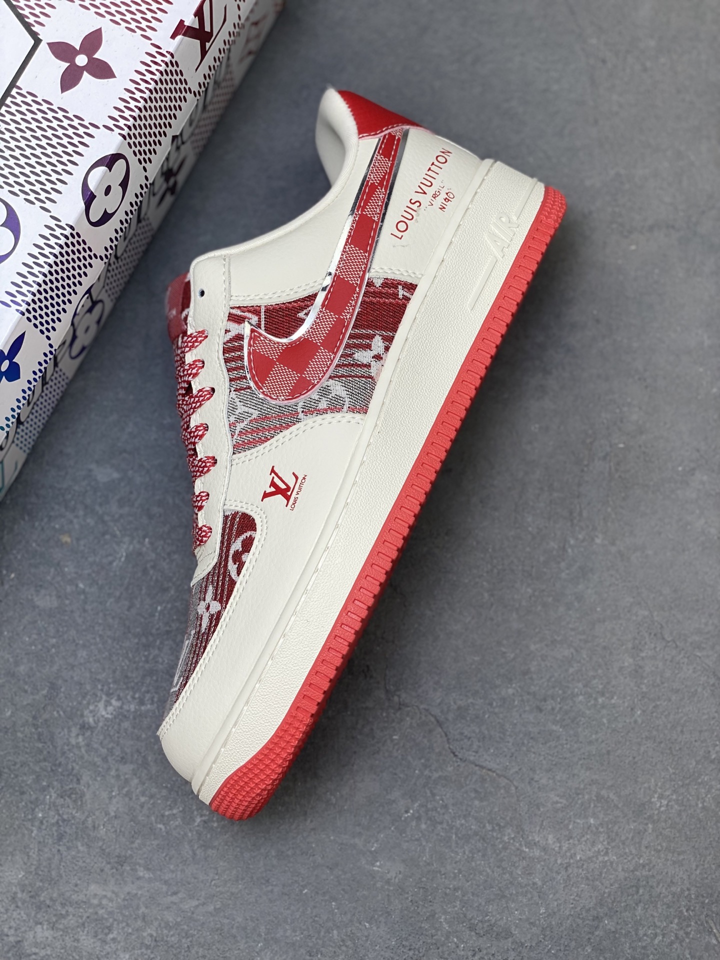 Nike Air Force 1 '07 Low Louis Vuitton Custom Sneakers Limited Edition 8 i1757865988341 4566 0 6