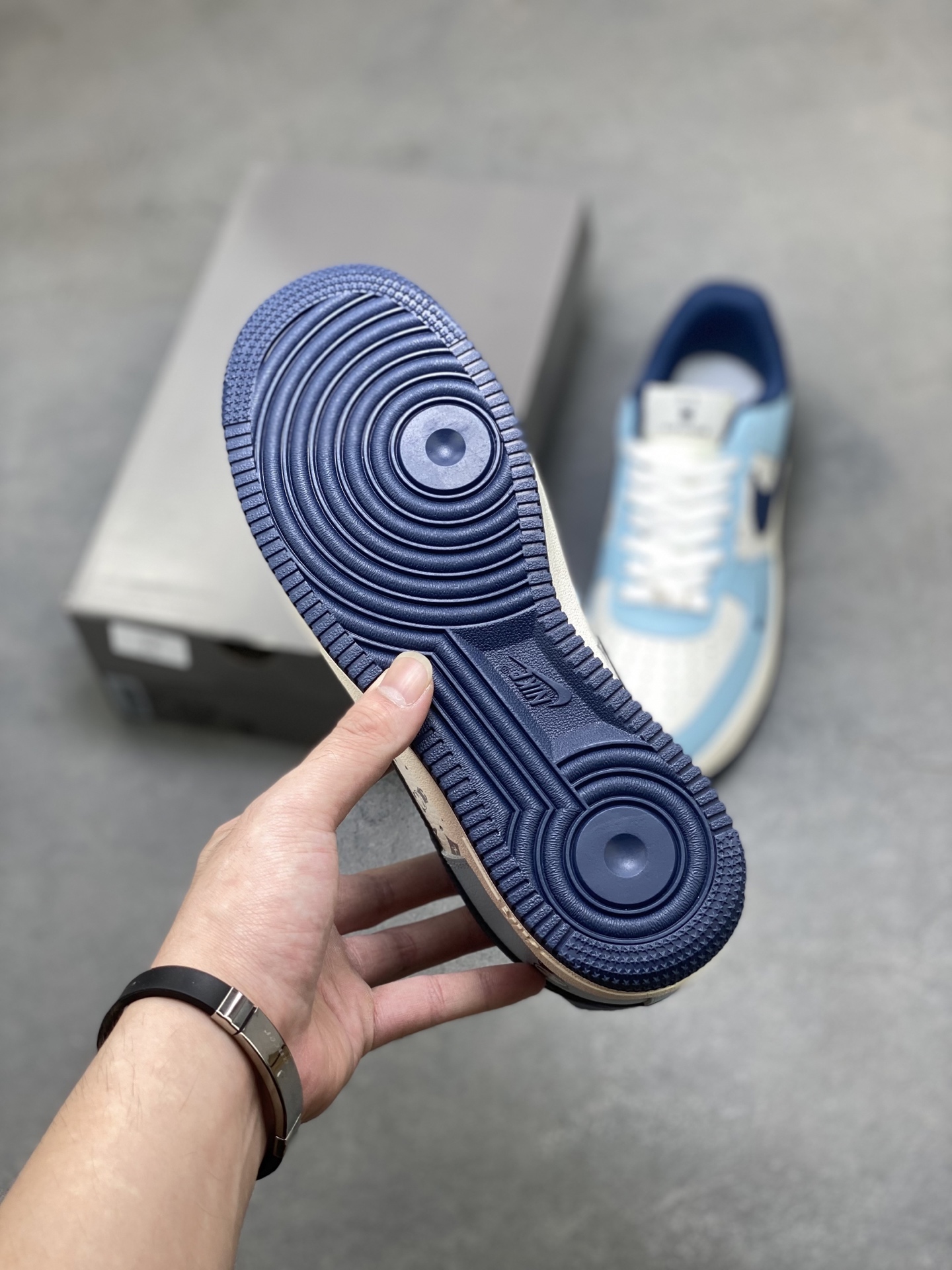 Nike Air Force 1 '07 Low Blue Panda Custom Casual Sneakers 7 i1757866030700 4482 0 5