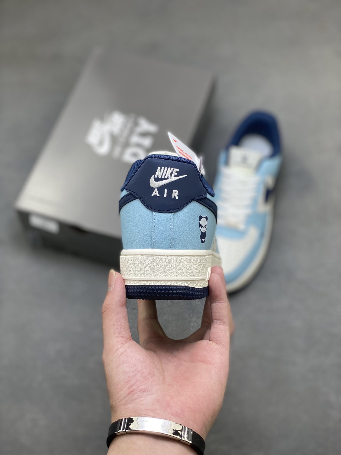 Nike Air Force 1 '07 Low Blue Panda Custom Casual Sneakers 5 i1757866030795 4344 0 3
