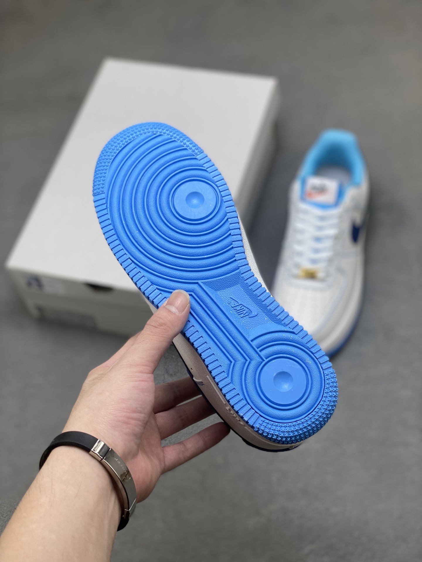 Nike Air Force 1 Low White Blue Stitching, Comfort & Style, Sizes 36-45 7 i1757866438569 8935 0 5