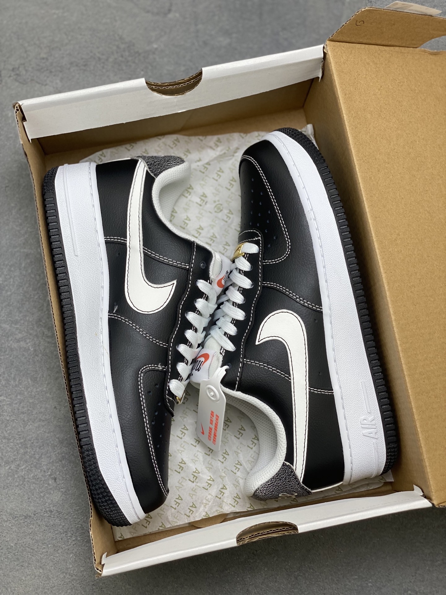Nike Air Force 1 Low Black/White Casual Shoes DA8478-001 10 i1757866485382 1982 0 8