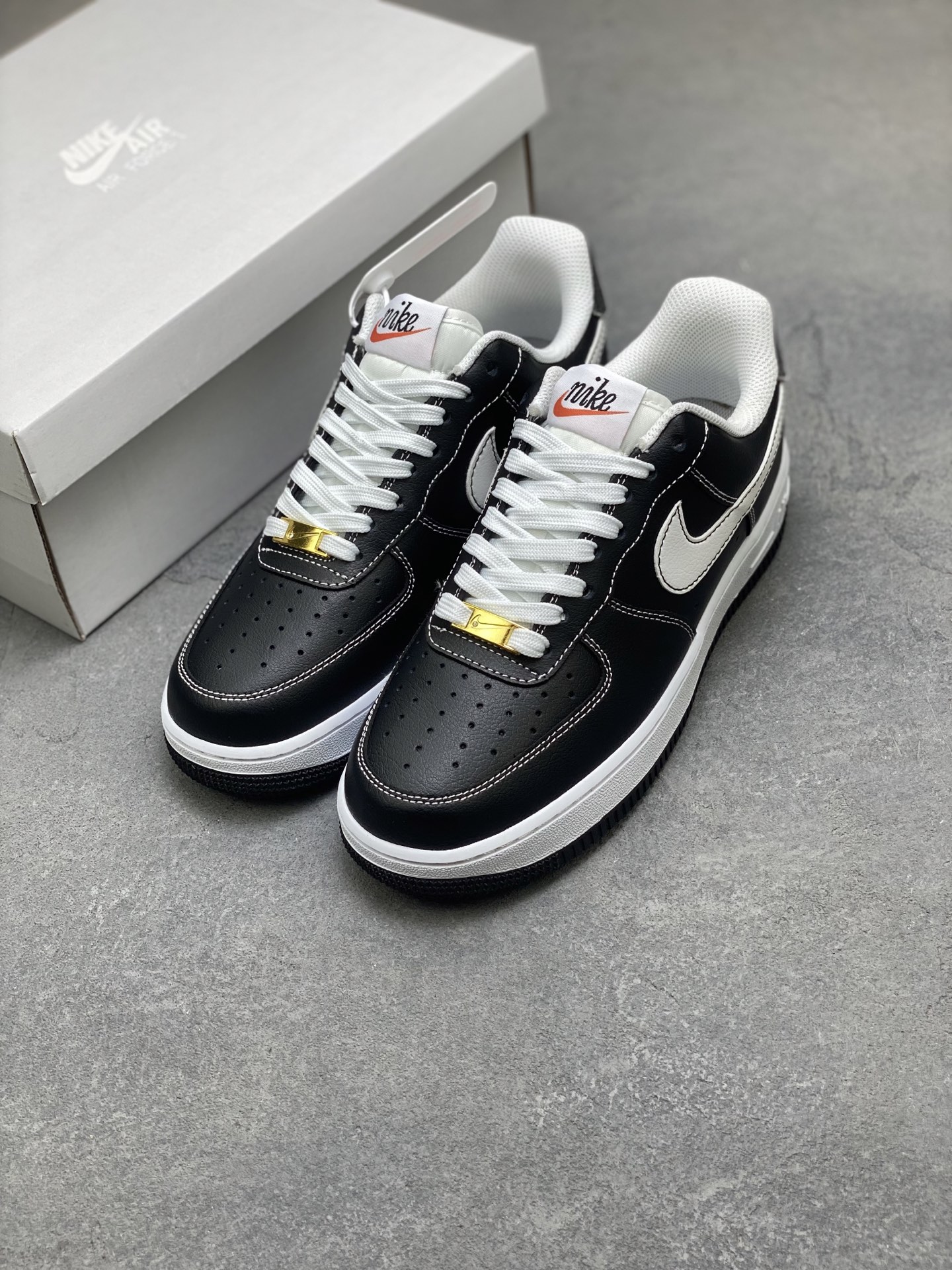 Nike Air Force 1 Low Black/White Casual Shoes DA8478-001 9 i1757866485384 3529 0 7
