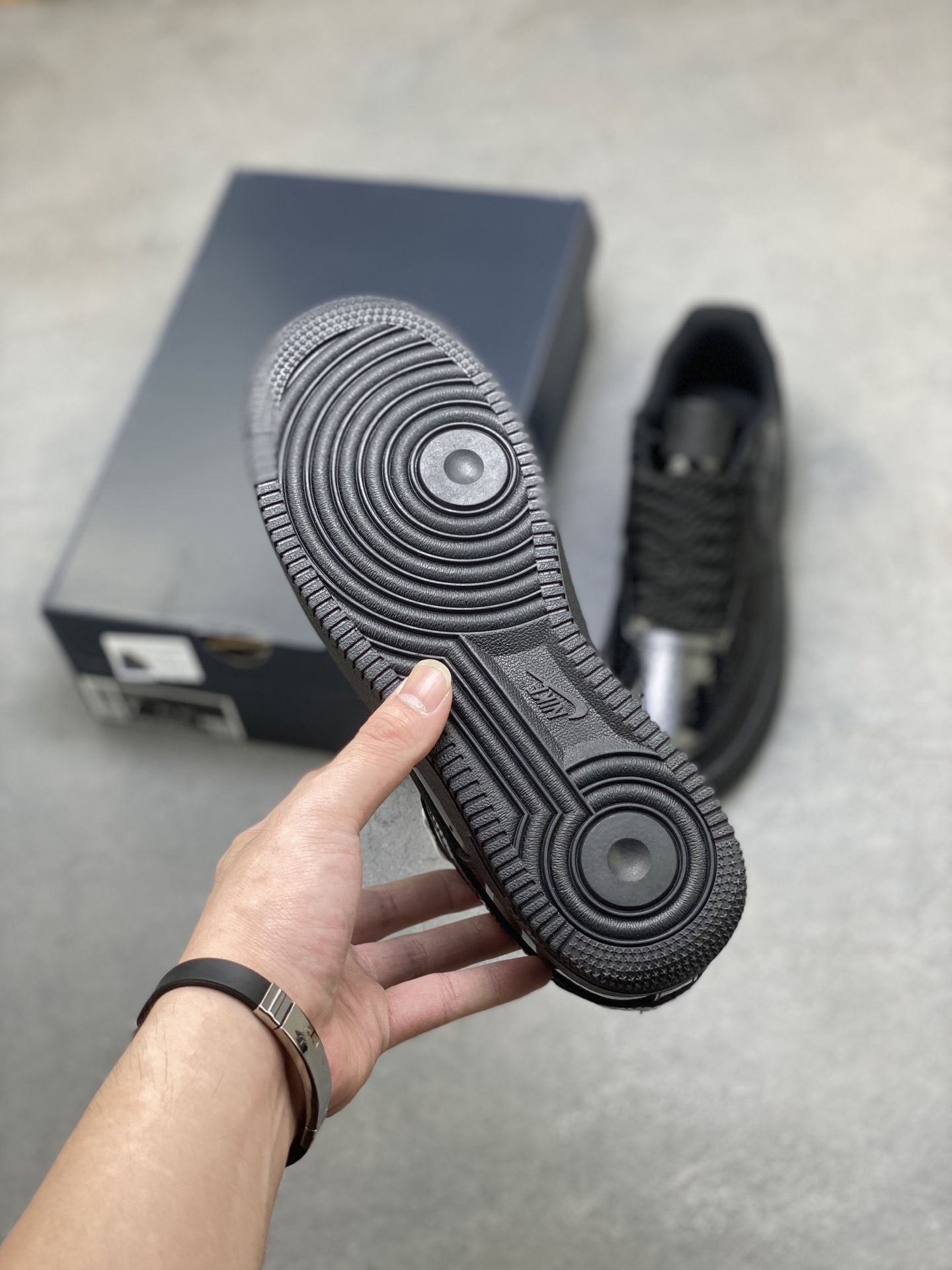 Nike Air Force 1 '07 Low Black Patent Leather Sneakers, US Men Size Available 7 i1757953242365 6976 0 5