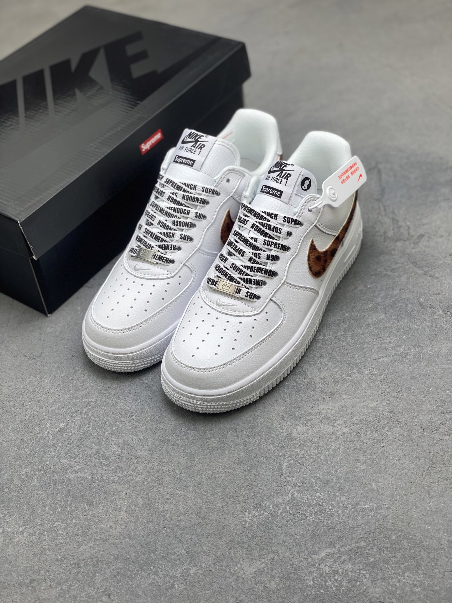 Nike Air Force 1 '07 Low White/Leopard Sneakers - Limited Edition 9 i1757953288971 4148 0 7
