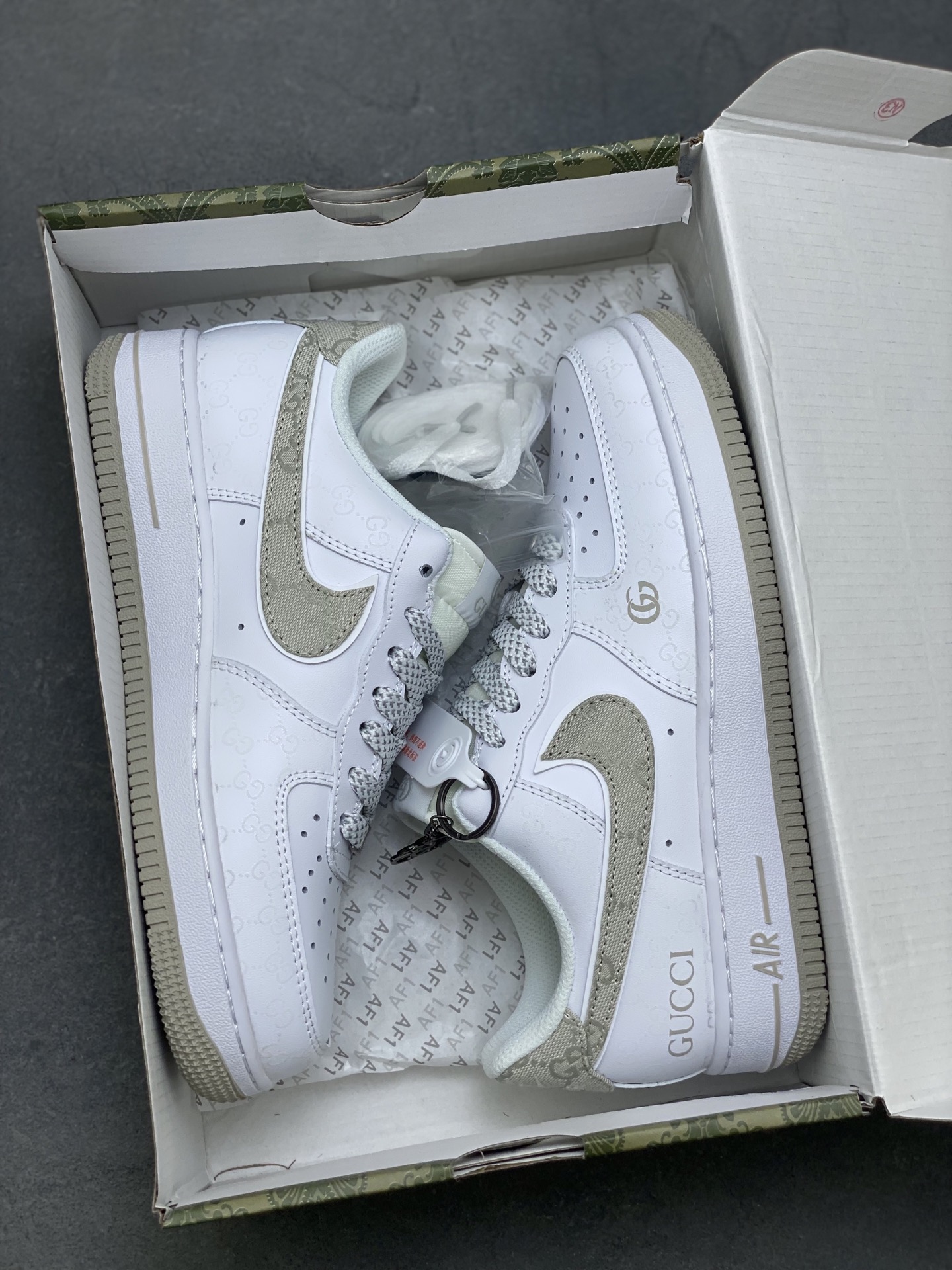 Nike Air Force 1 '07 Low x Gucci Sneakers Limited Edition - Size 36-45 10 i1757953558751 1958 0 8