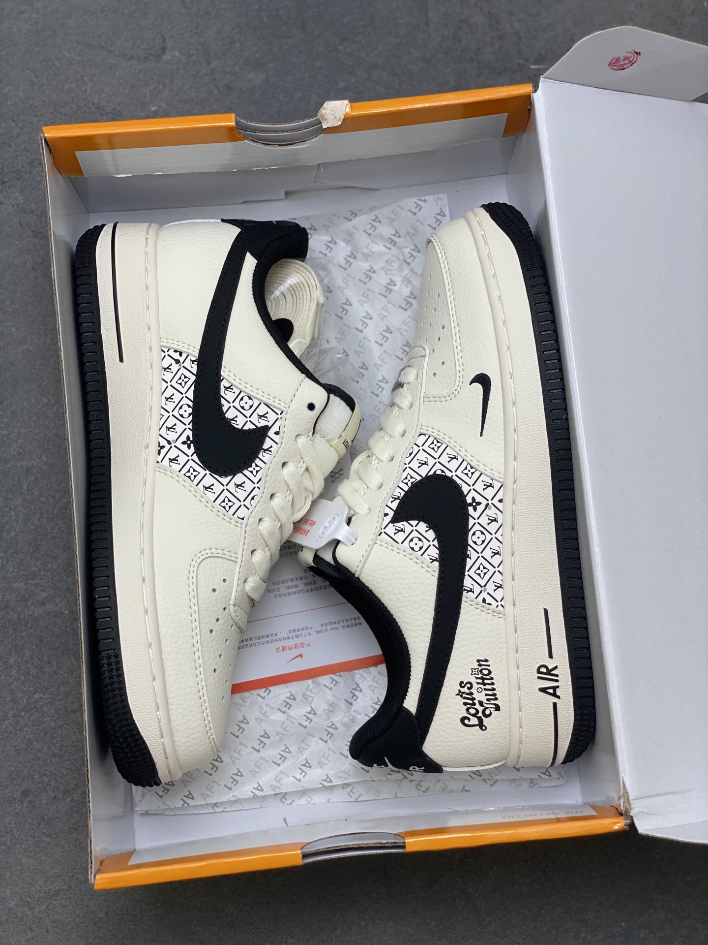 Nike Air Force 1 '07 Low Louis Vuitton Custom Sneakers - Limited Edition 10 i1757953613718 9702 0 8