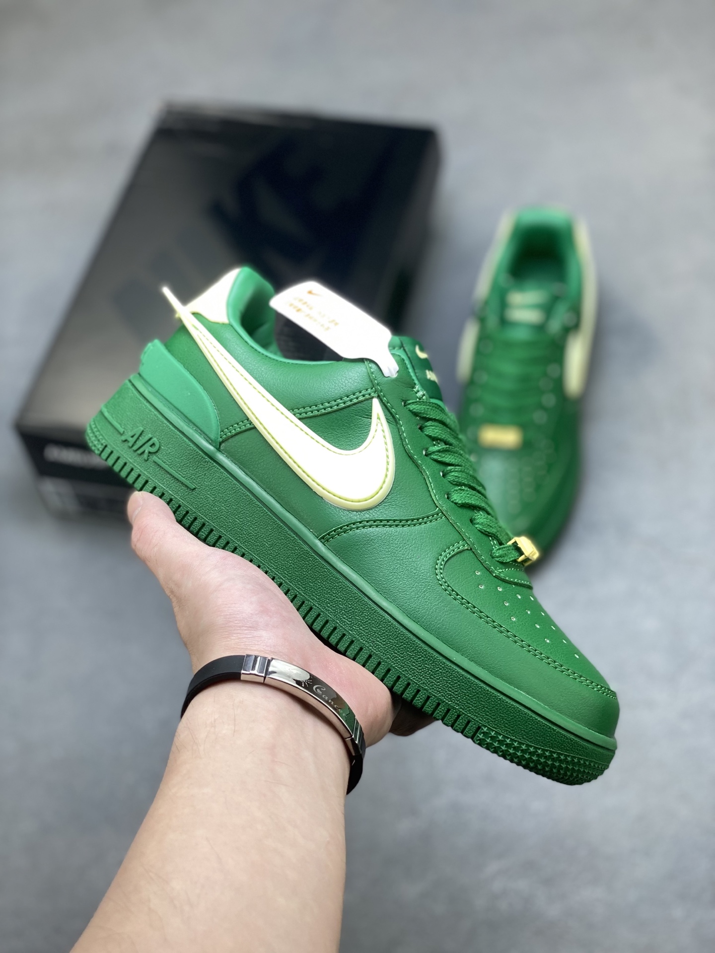 Nike Air Force 1 Low Green & Cream Sneakers DV3464-004 - Authentic Design 2 i1757953963673 7436 0 0