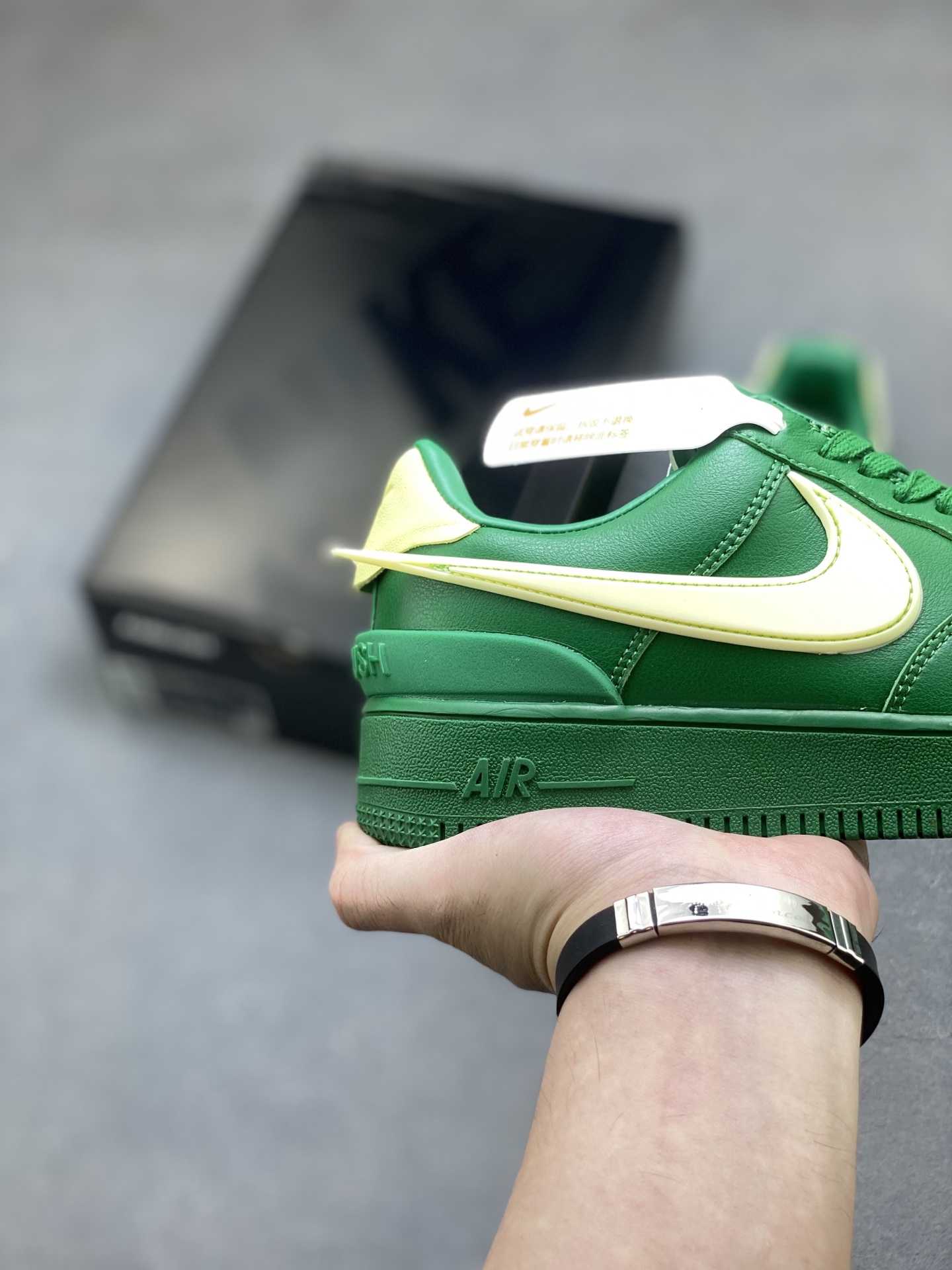 Nike Air Force 1 Low Green & Cream Sneakers DV3464-004 - Authentic Design 6 i1757953965795 5031 0 4