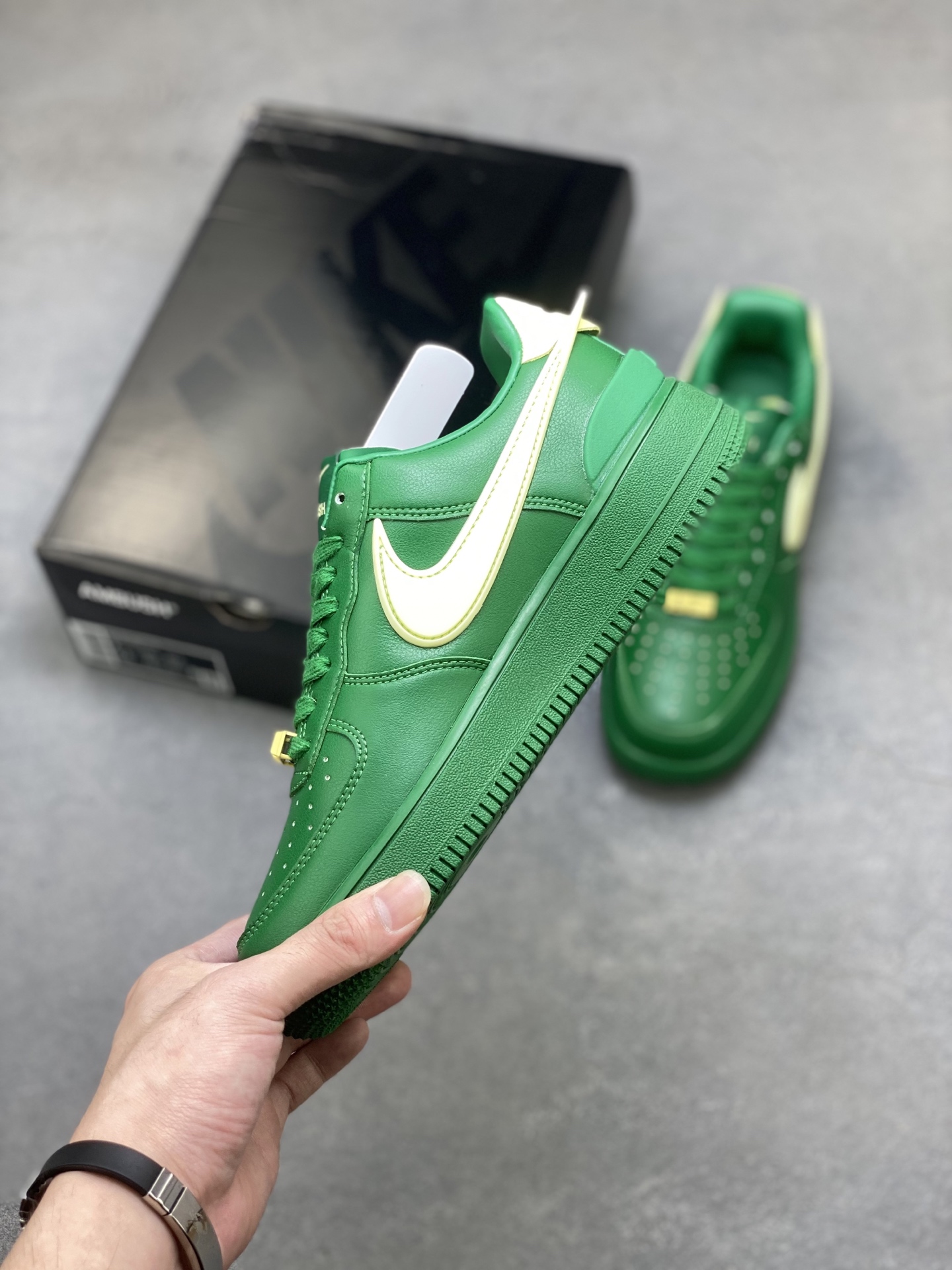 Nike Air Force 1 Low Green & Cream Sneakers DV3464-004 - Authentic Design 4 i1757953965865 7787 0 2
