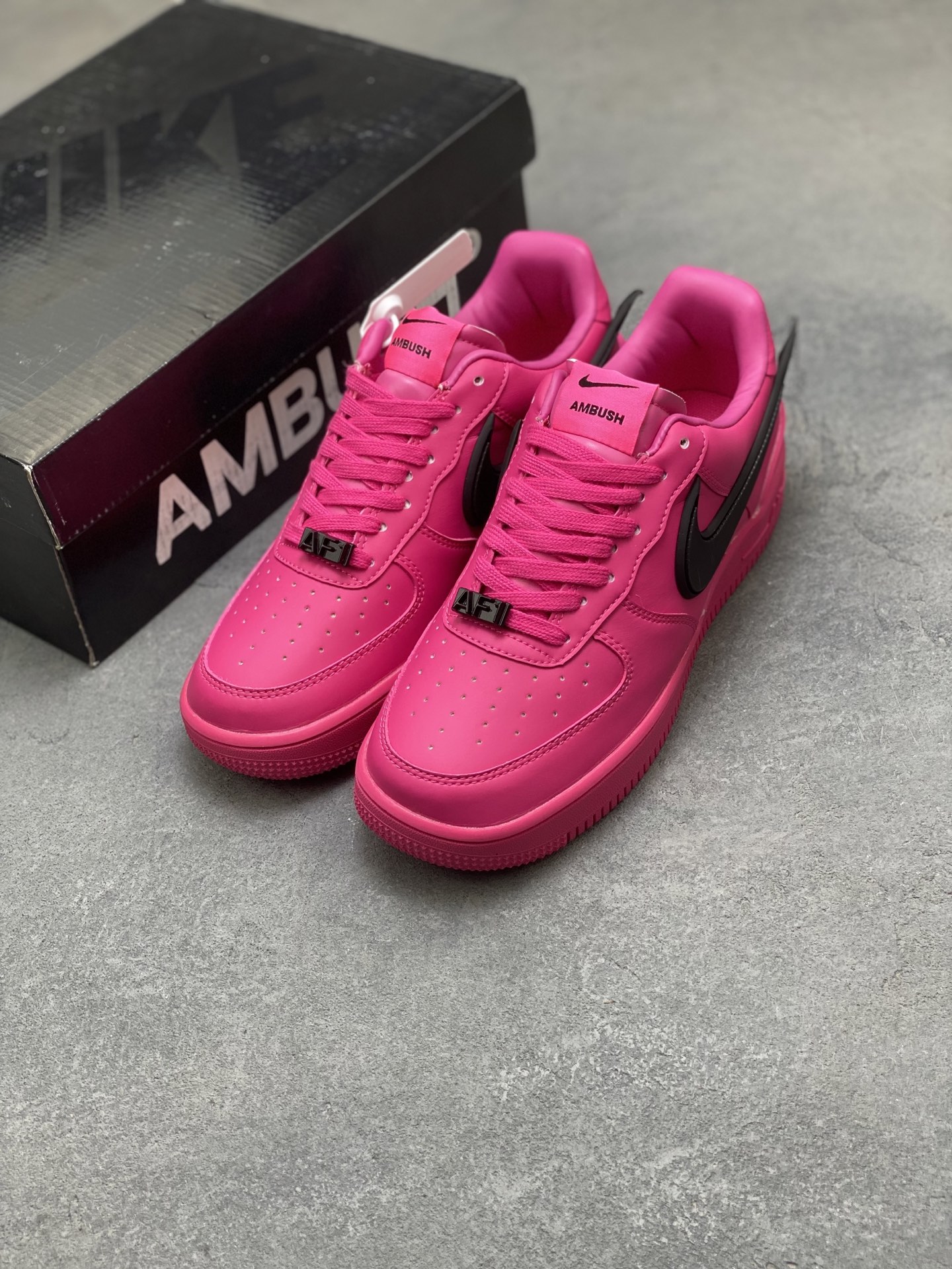 Nike Air Force 1 Low Pink and Black Women's Shoes Size 36-45 9 i1757954103511 1589 0 7