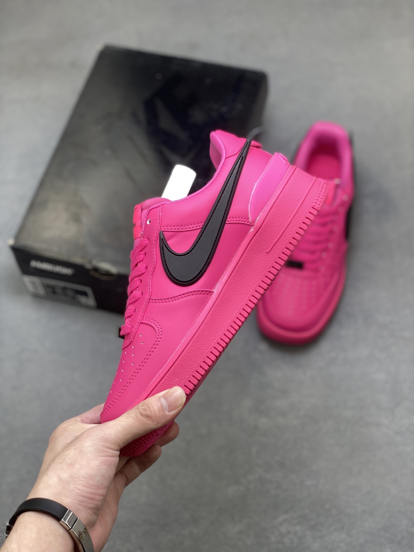 Nike Air Force 1 Low Pink and Black Women's Shoes Size 36-45 4 i1757954103570 3628 0 2