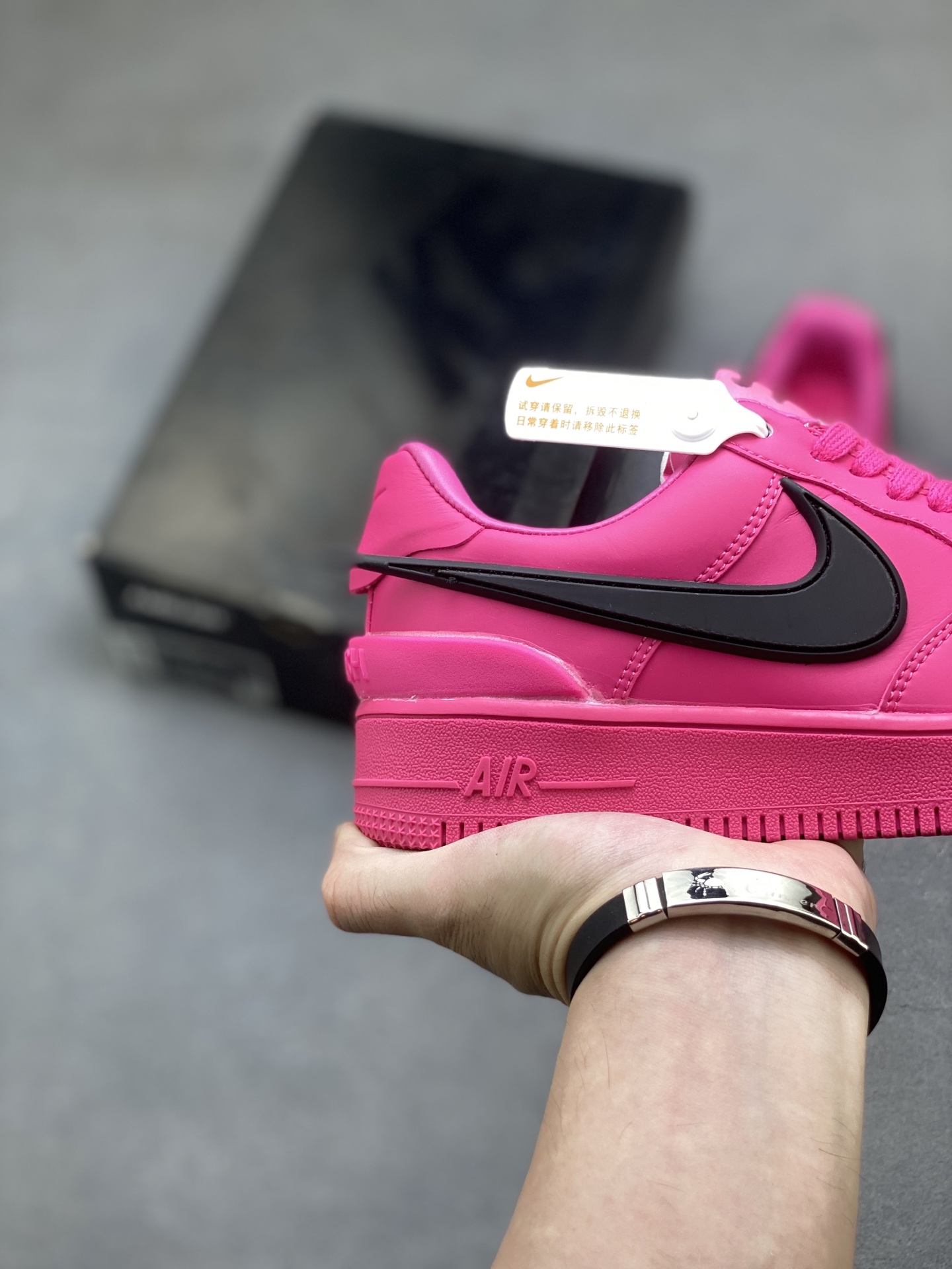 Nike Air Force 1 Low Pink and Black Women's Shoes Size 36-45 6 i1757954105889 2751 0 4