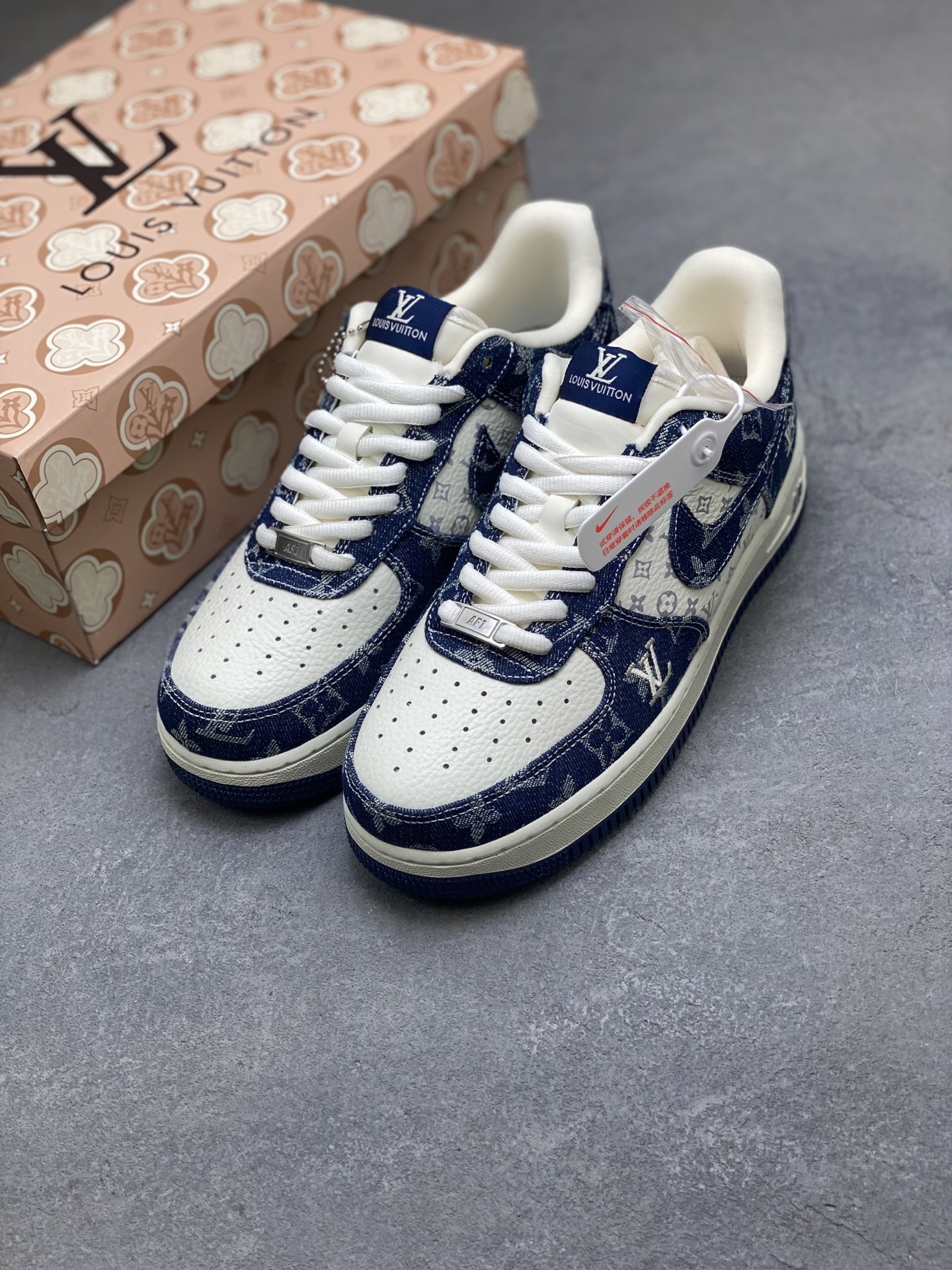 Nike Air Force 1 '07 Low Louis Vuitton Custom Sneakers - Limited Edition 9 i1758038766884 5764 0 7