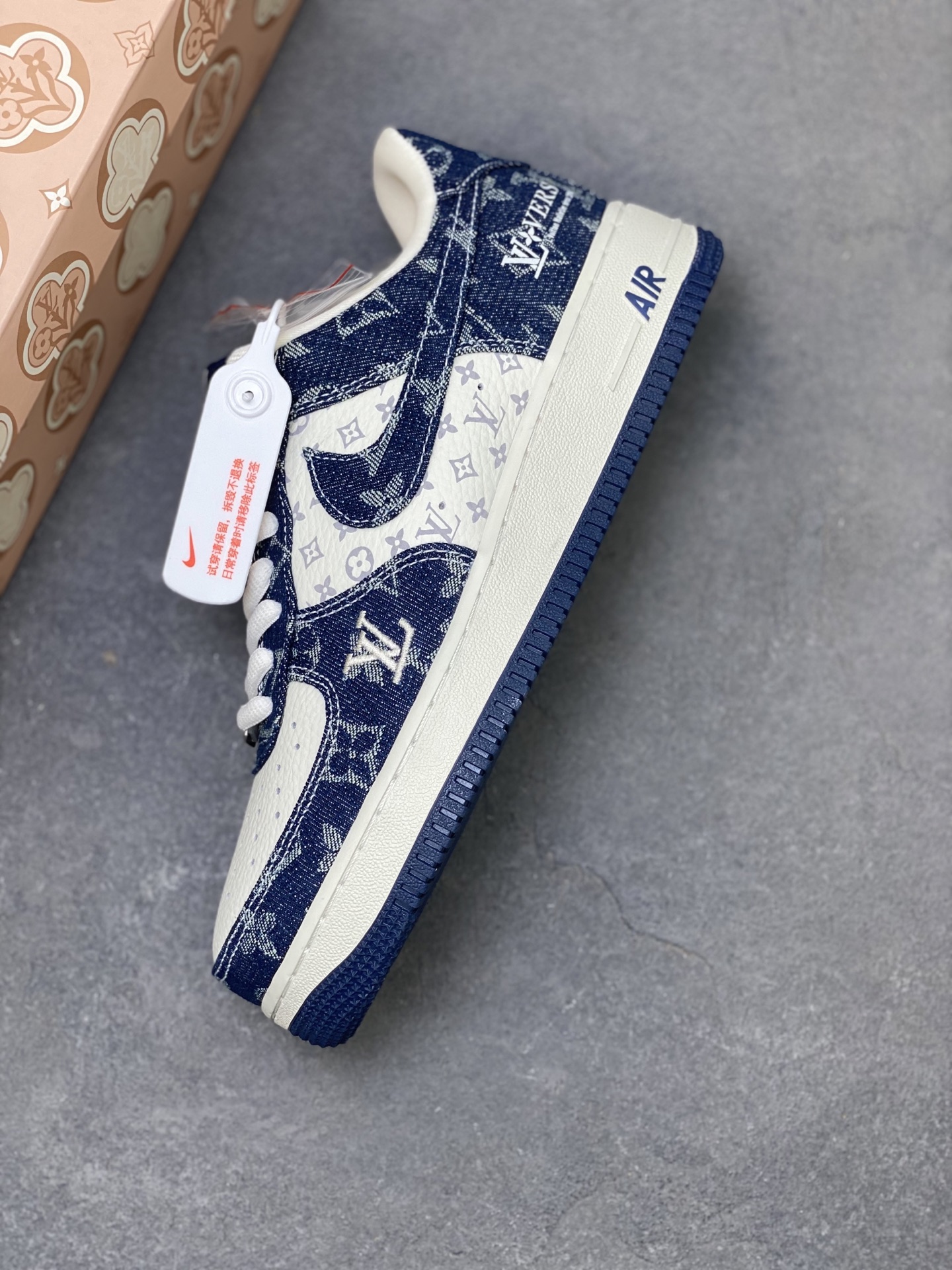 Nike Air Force 1 '07 Low Louis Vuitton Custom Sneakers - Limited Edition 8 i1758038766884 6033 0 6