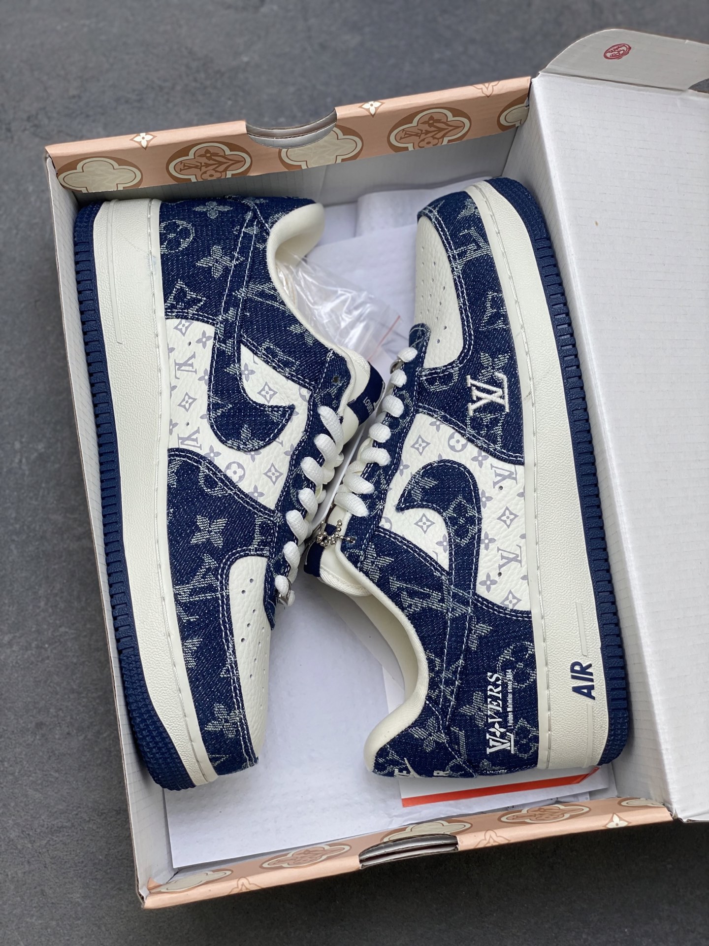 Nike Air Force 1 '07 Low Louis Vuitton Custom Sneakers - Limited Edition 10 i1758038769912 5318 0 8
