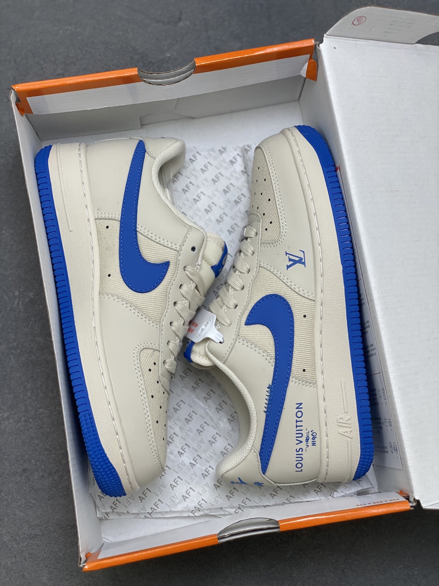 Nike Air Force 1 '07 Low Louis Vuitton Edition Sneakers 10 i1758038926634 4534 0 8