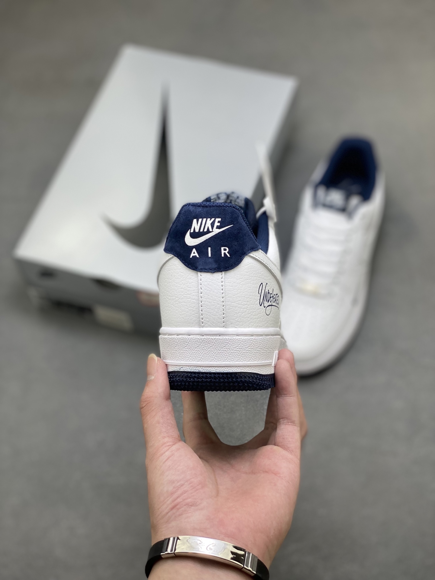 Nike Air Force 1 '07 Low White/Midnight Navy Men's Shoe ZH0316-119 5 i1758126133482 4923 0 3