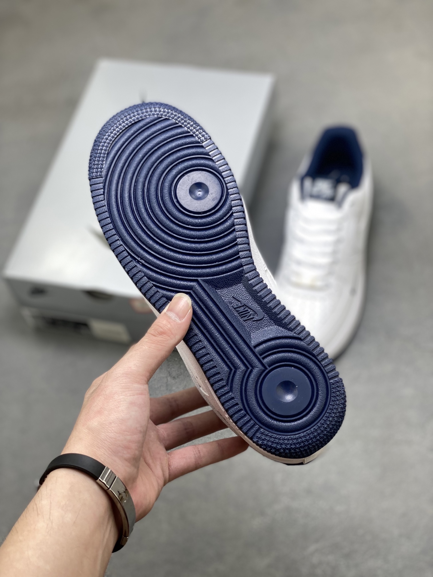 Nike Air Force 1 '07 Low White/Midnight Navy Men's Shoe ZH0316-119 7 i1758126136092 4770 0 5