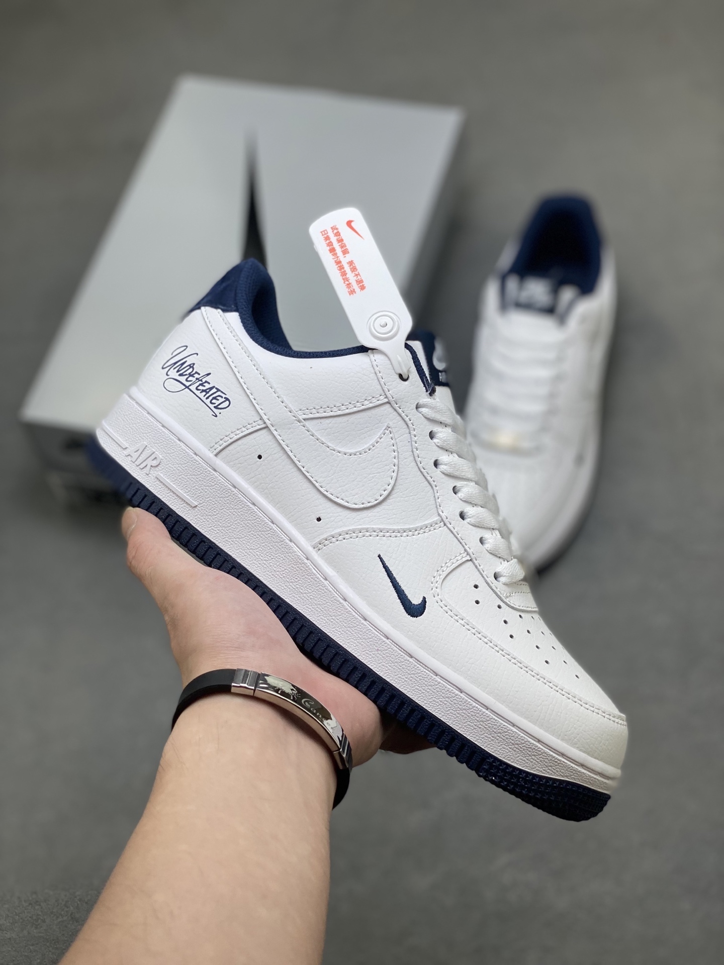 Nike Air Force 1 '07 Low White/Midnight Navy Men's Shoe ZH0316-119 2 i1758126136112 3388 0 0