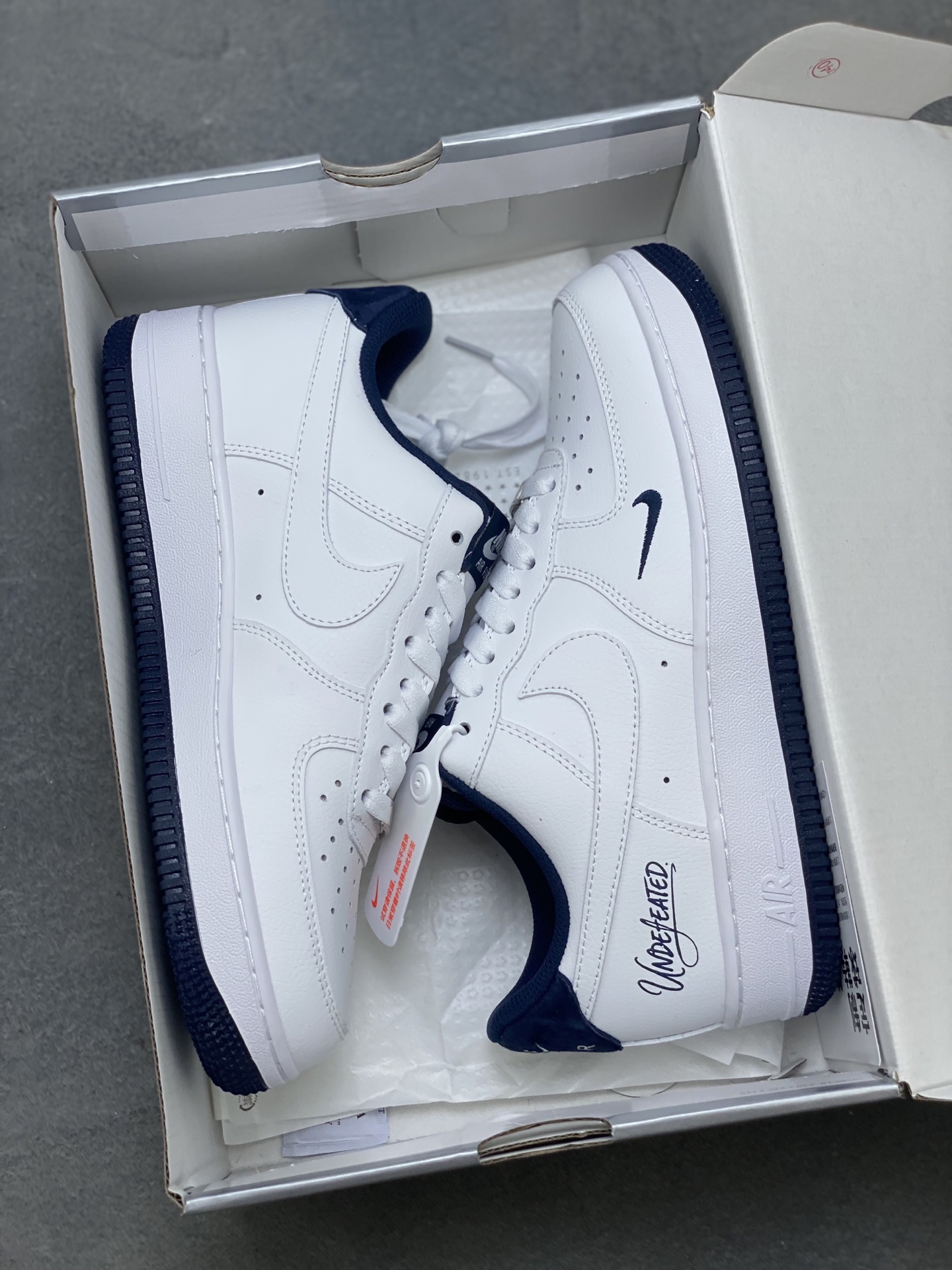 Nike Air Force 1 '07 Low White/Midnight Navy Men's Shoe ZH0316-119 10 i1758126136155 3071 0 8