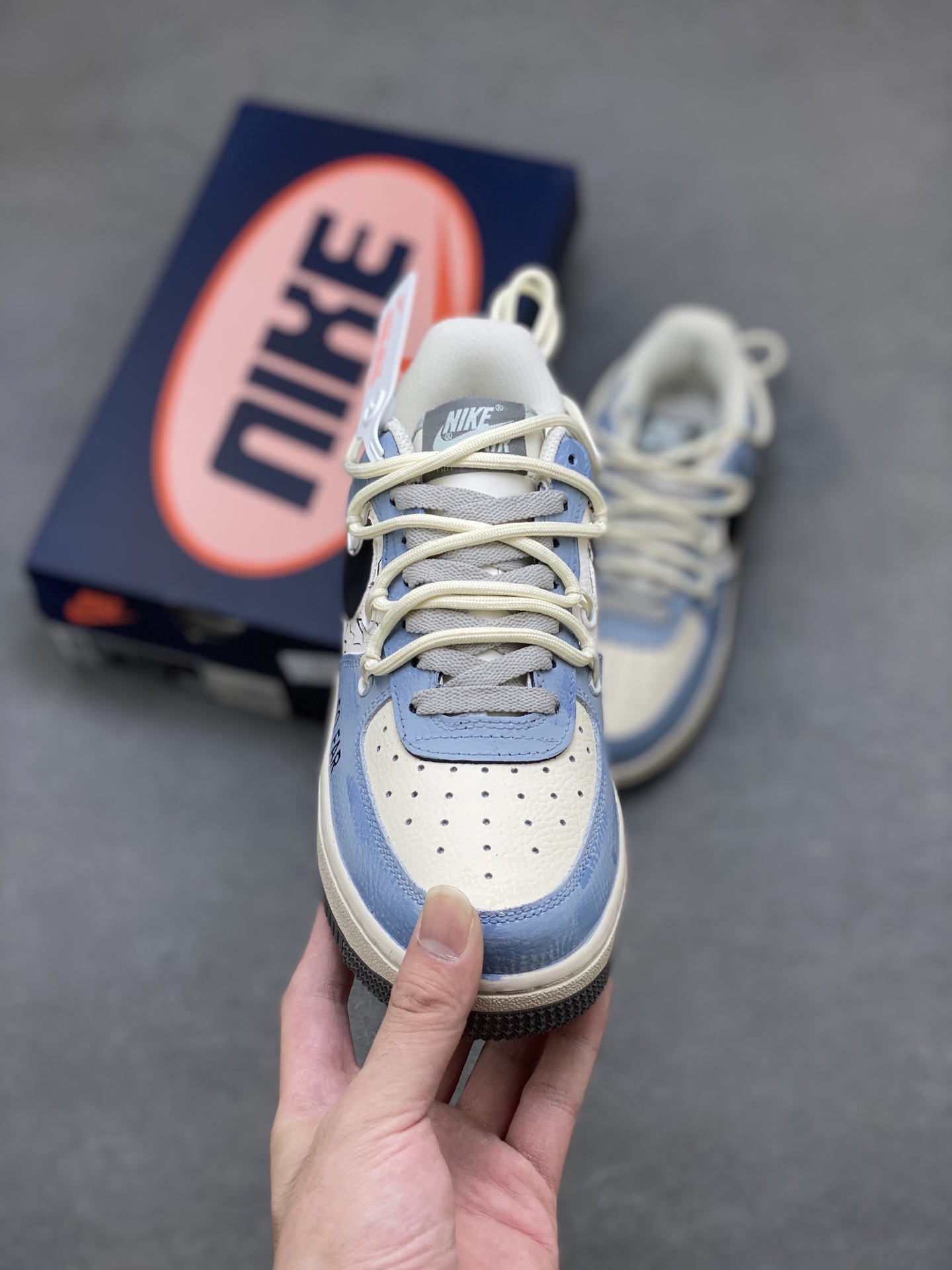 Nike Air Force 1 '07 Low Blue/White Casual Shoes - Limited Edition 3 i1758126482213 2330 0 1