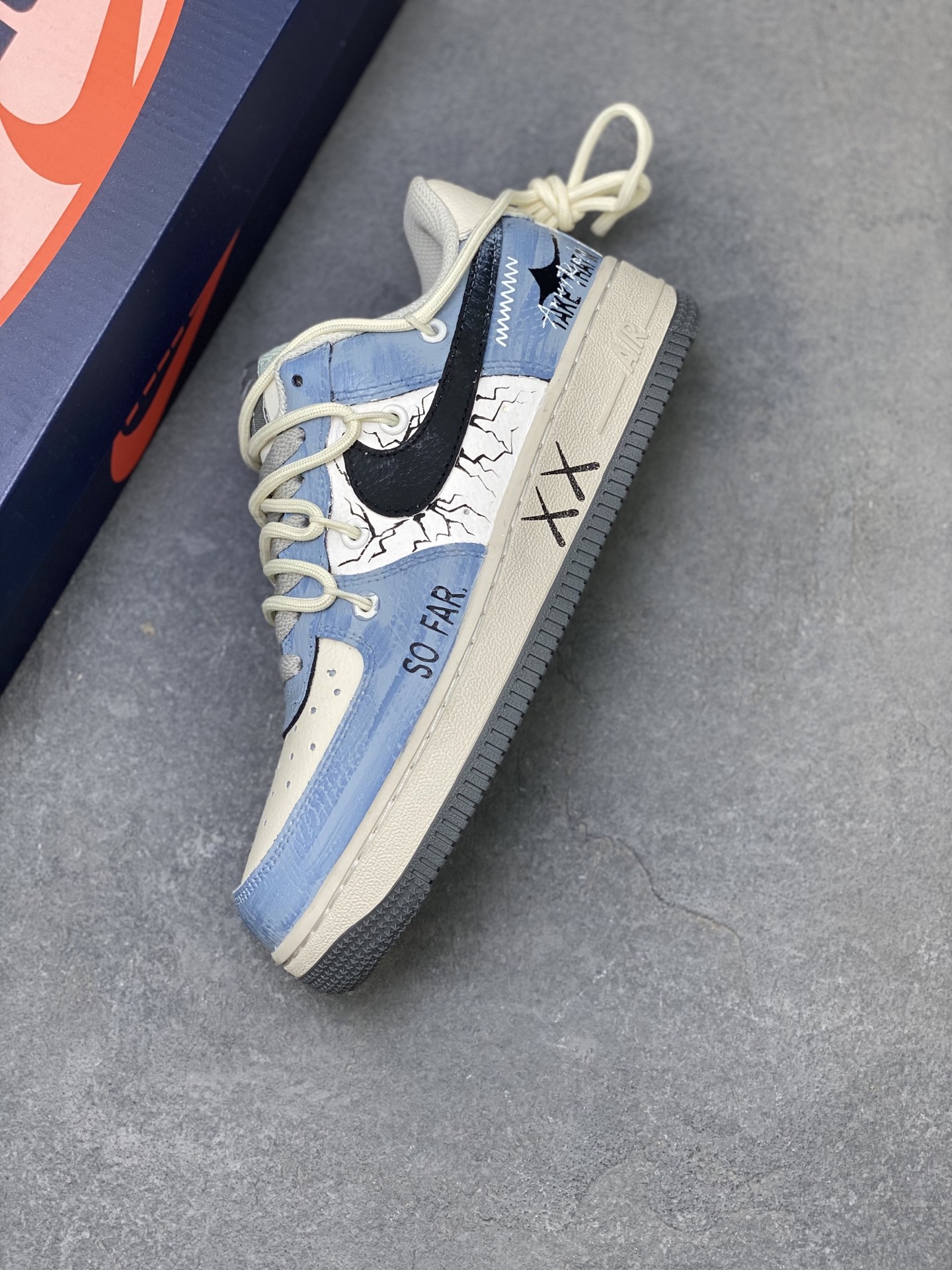 Nike Air Force 1 '07 Low Blue/White Casual Shoes - Limited Edition 8 i1758126484177 5834 0 6
