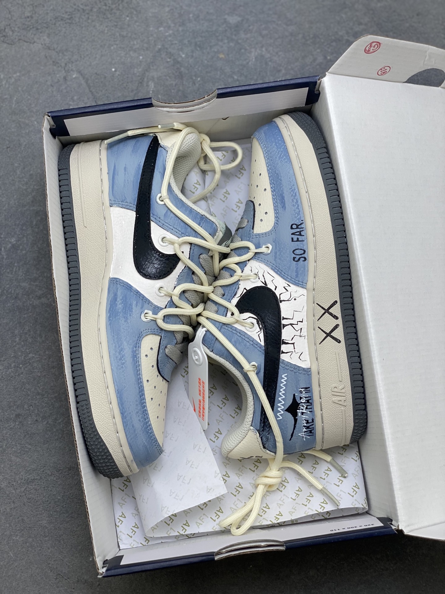 Nike Air Force 1 '07 Low Blue/White Casual Shoes - Limited Edition 10 i1758126484233 318 0 8