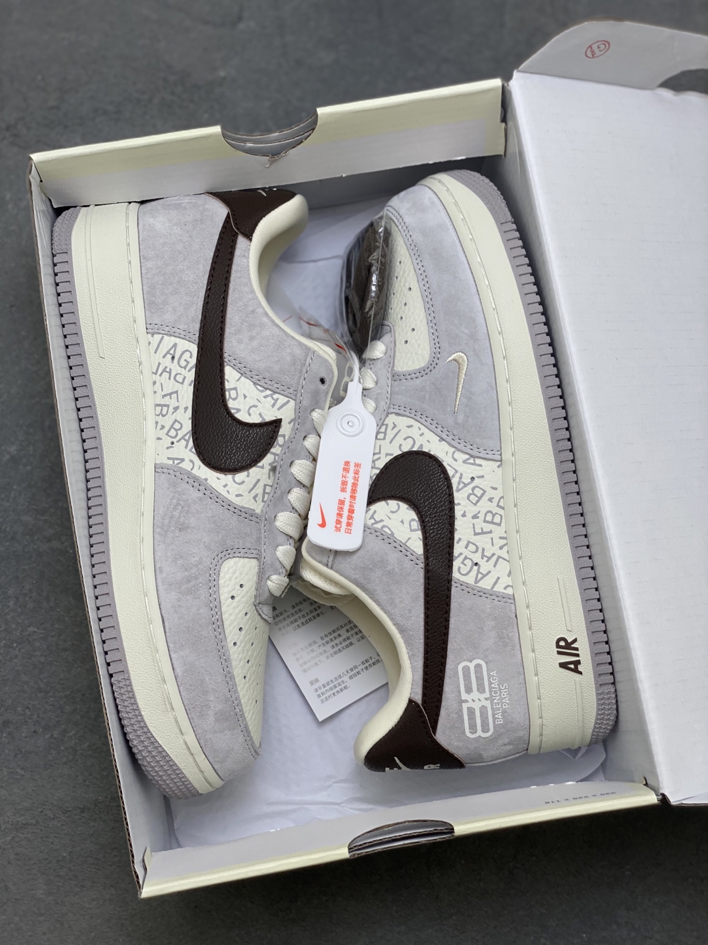 Nike Air Force 1 '07 Low Grey/Brown Limited Edition Sneakers - Size 36-45 10 i1758126528625 3072 0 8