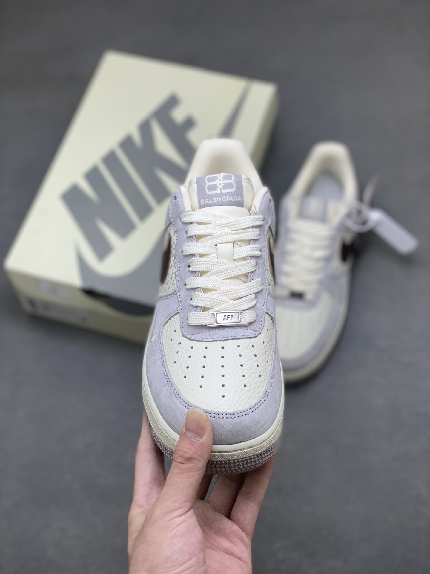 Nike Air Force 1 '07 Low Grey/Brown Limited Edition Sneakers - Size 36-45 3 i1758126528760 7323 0 1