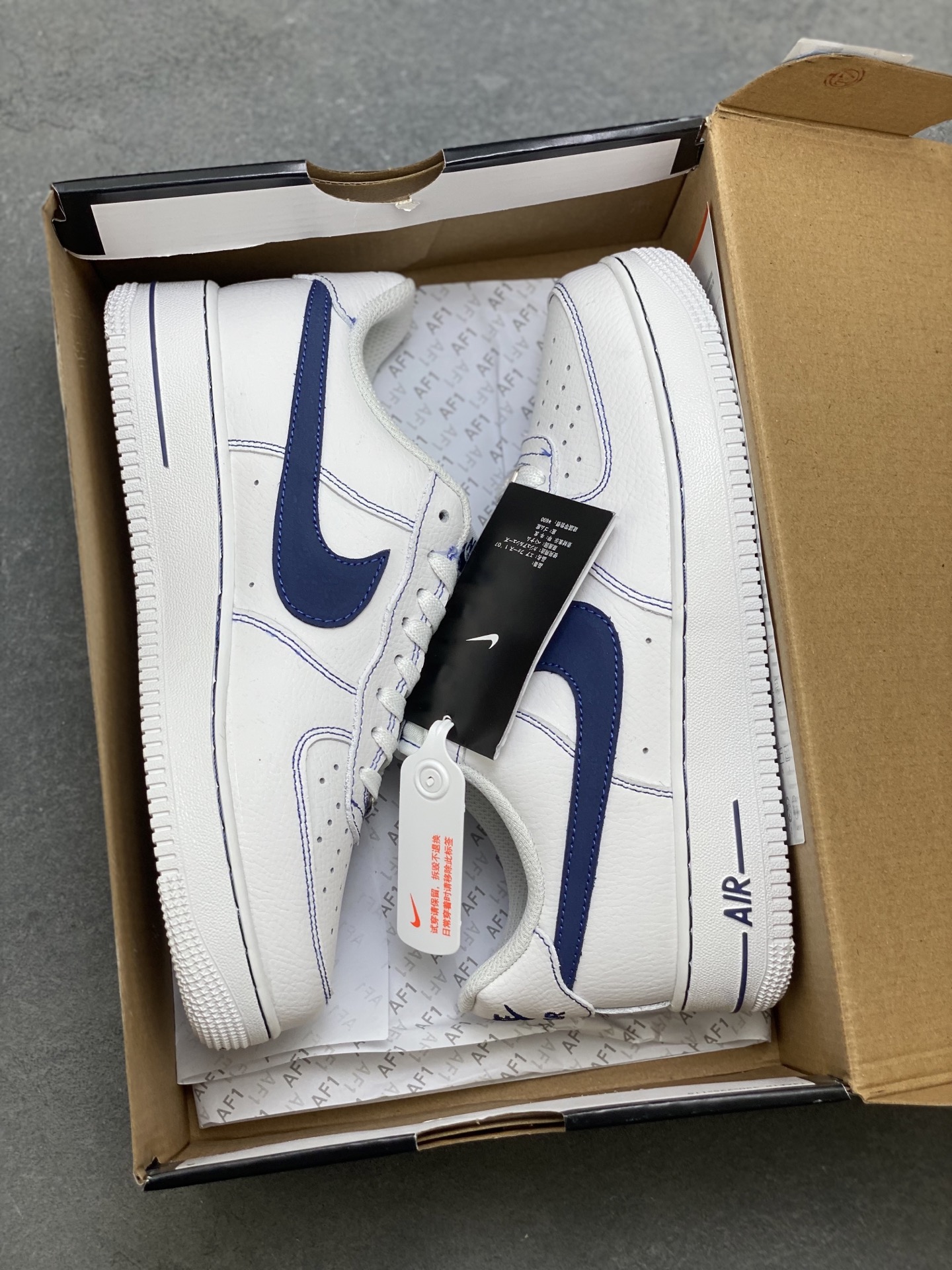 Nike Air Force 1 Low White Blue Stitching - Iconic Style, Lasting Comfort 10 i1758126638574 1633 0 8