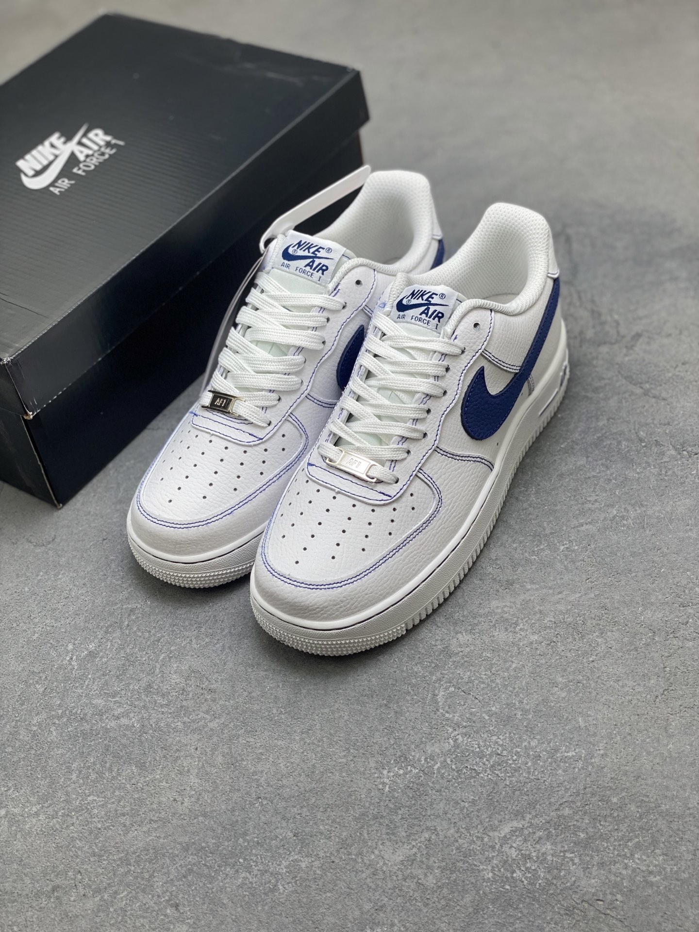 Nike Air Force 1 Low White Blue Stitching - Iconic Style, Lasting Comfort 9 i1758126638627 4081 0 7