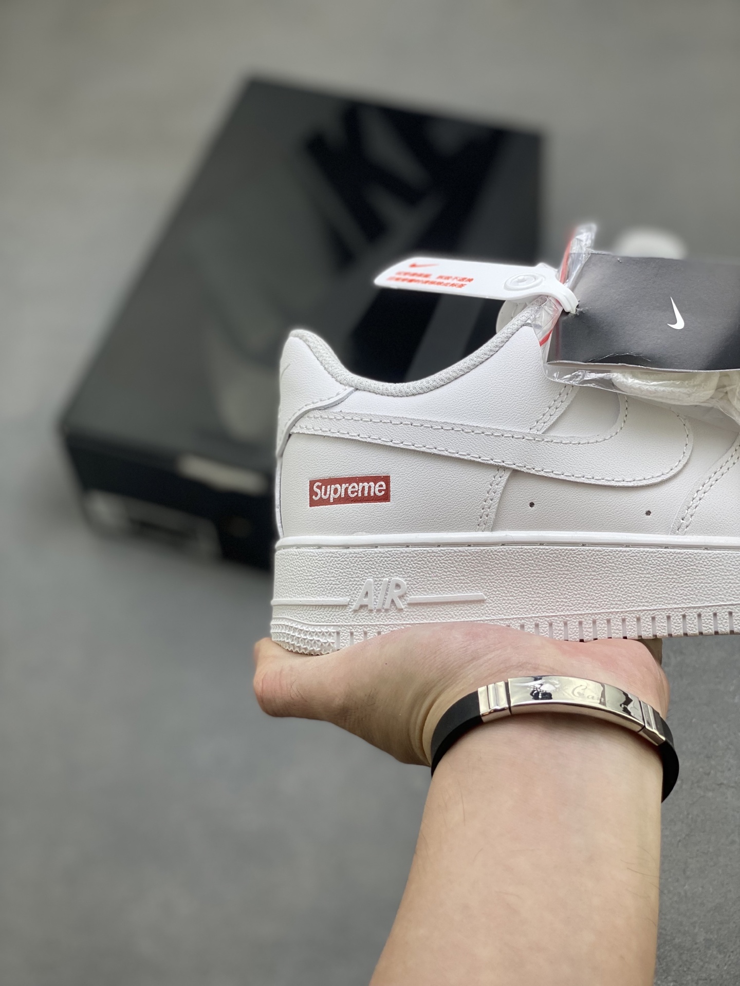Nike Air Force 1 Low Supreme White CU9225-100 Men's Sneakers 6 i1758126814321 201 0 4