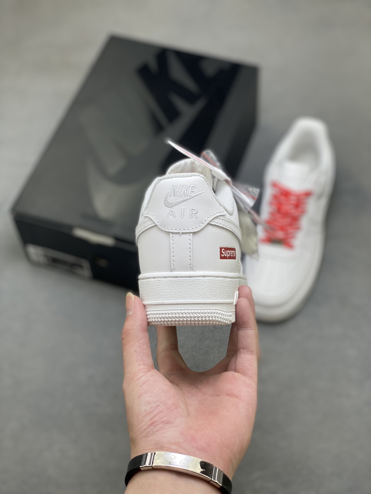 Nike Air Force 1 Low Supreme White CU9225-100 Men's Sneakers 5 i1758126814372 1420 0 3